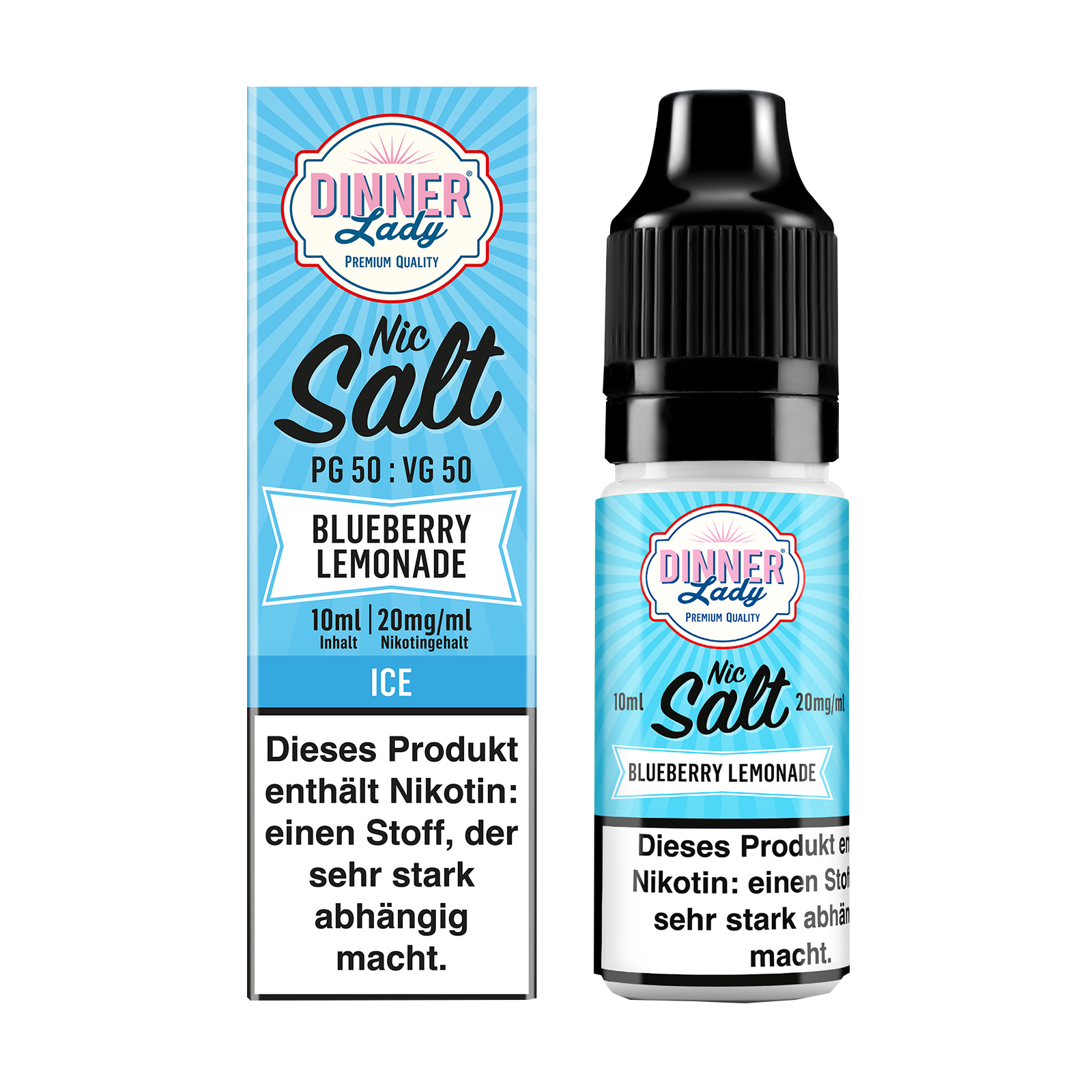 Dinner Lady - E-Liquid - Nikotinsalz - Lemon Sherbets - 10 ml - 20 mg 1