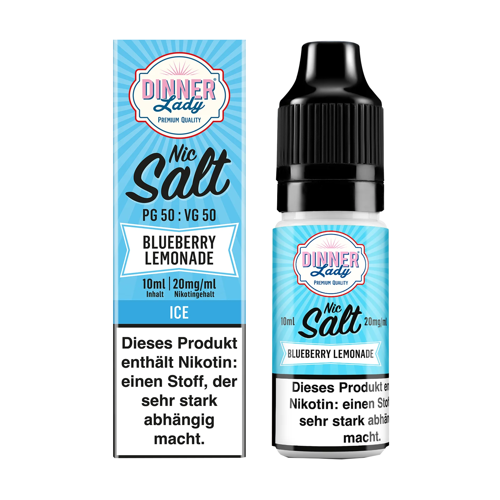 Dinner Lady - E-Liquid - Nikotinsalz - Lemon Sherbets - 10 ml - 20 mg 1