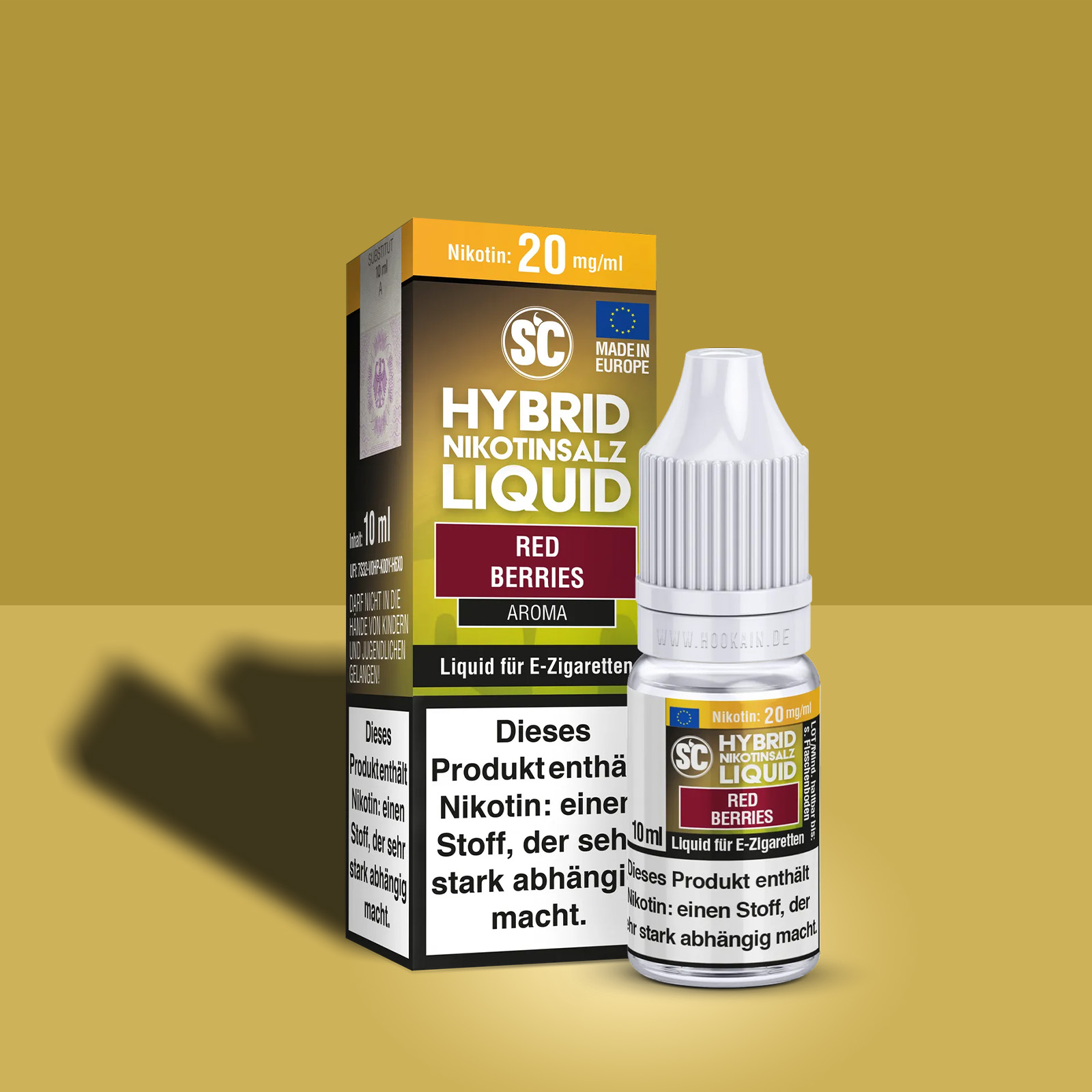SC - E-Liquid - Hybrid Nikotinsalz - Red Berries - 10 ml - 20 mg 1