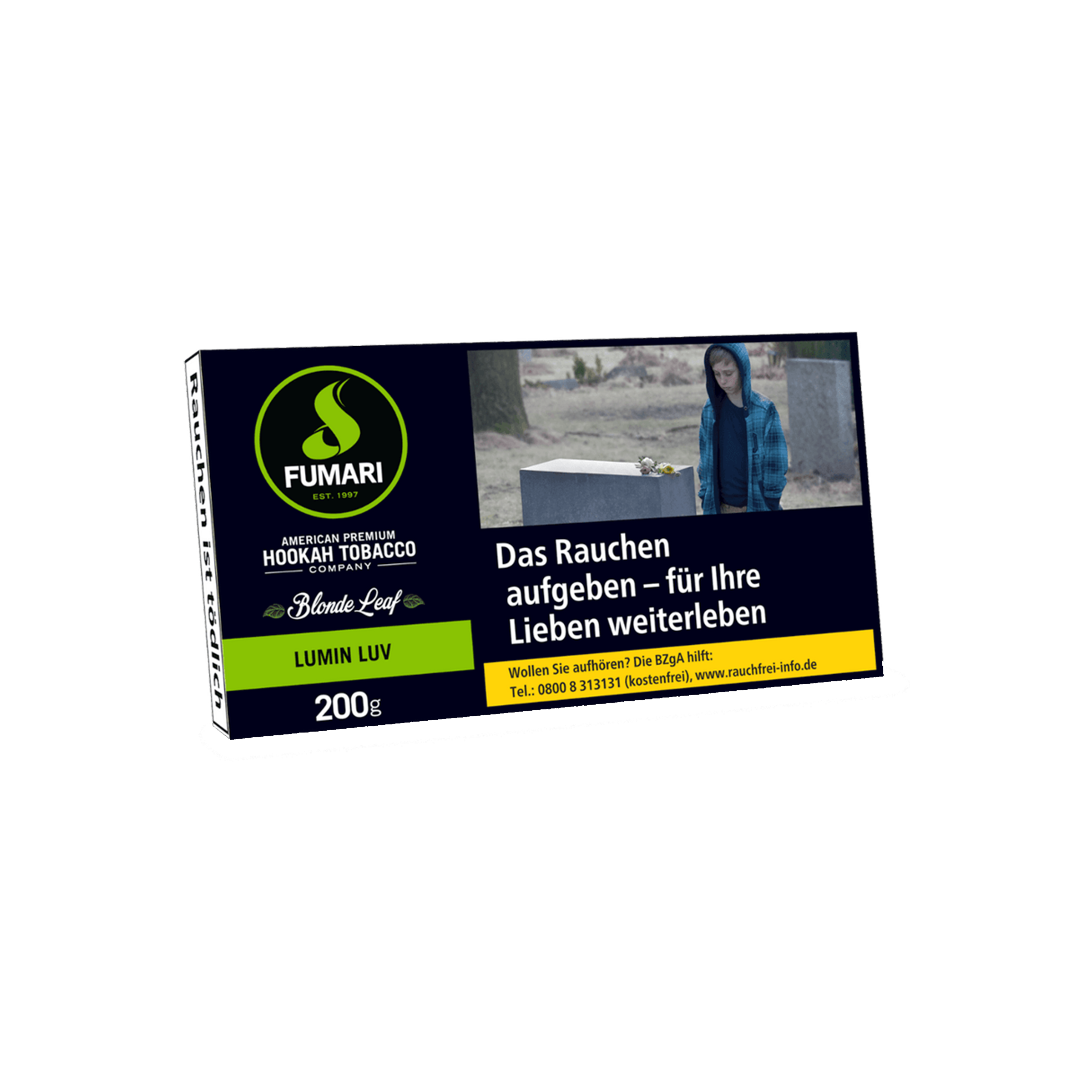 Fumari Lumin Luv 200 g Shisha-Tabak | Tabaksorten aus den USA kaufen 1