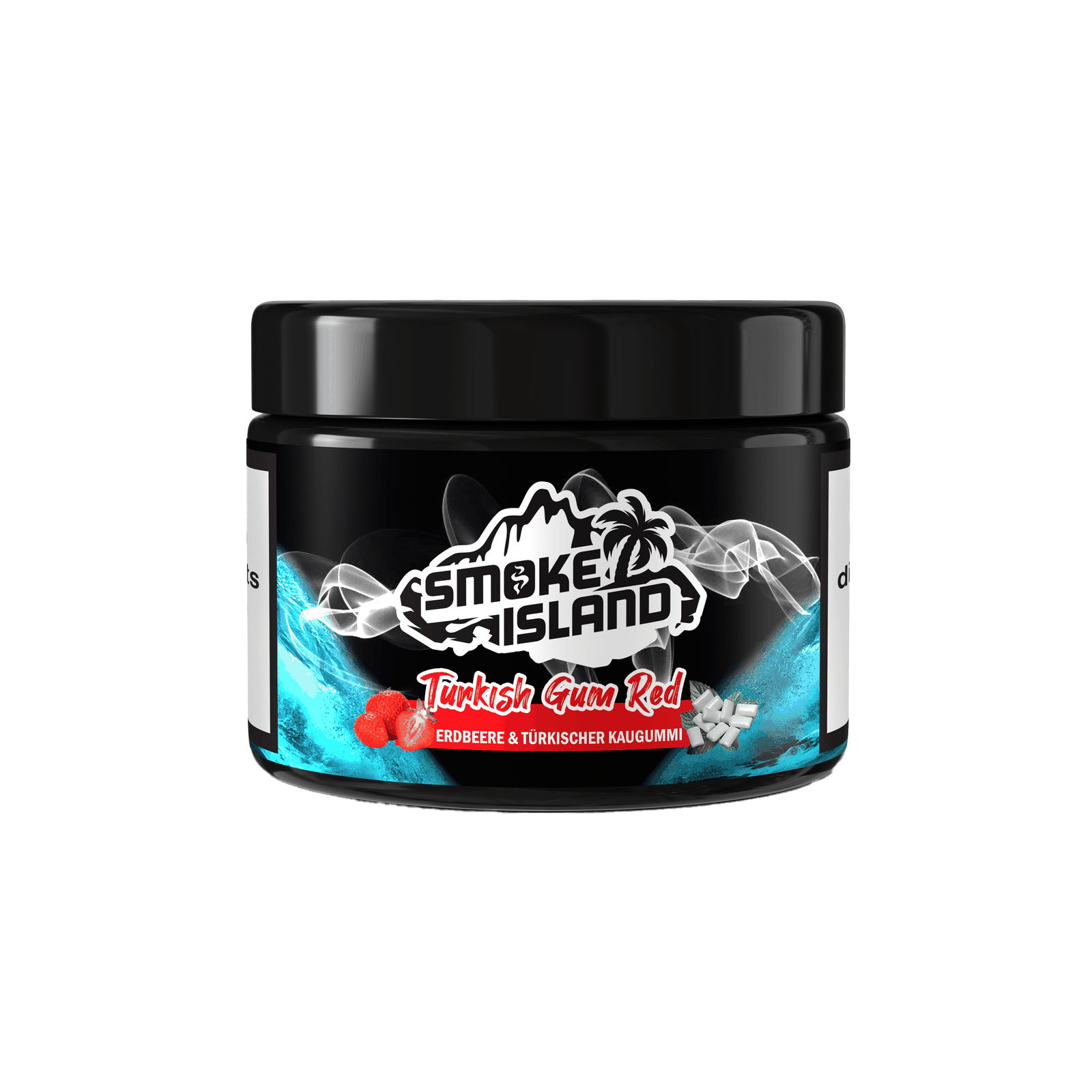 Smoke Island - nikotinfrei - Turkish Gum Red - 200 g  2