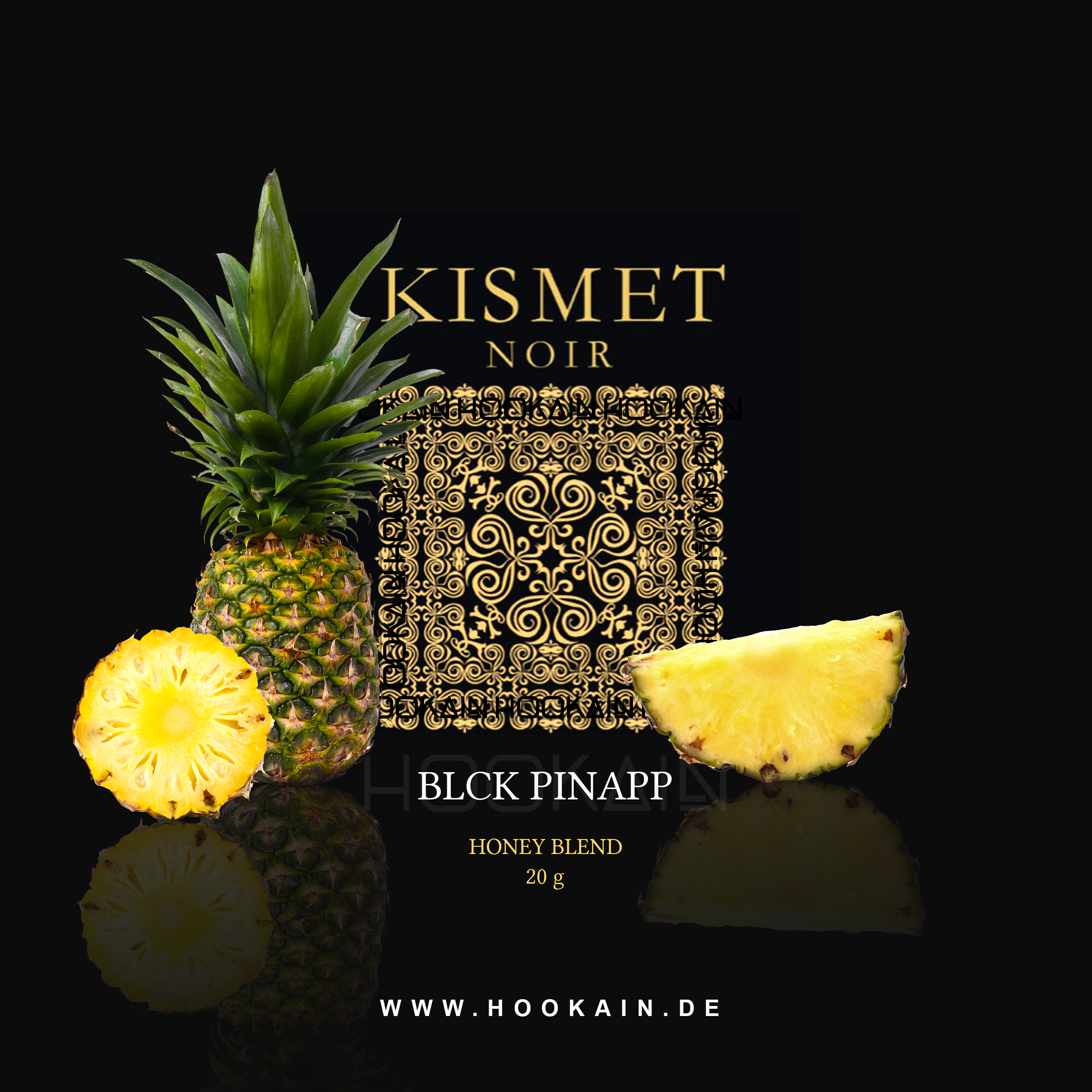 Kismet - BLACK PINEAPPLE - 20 g | Shishatabak Online kaufen