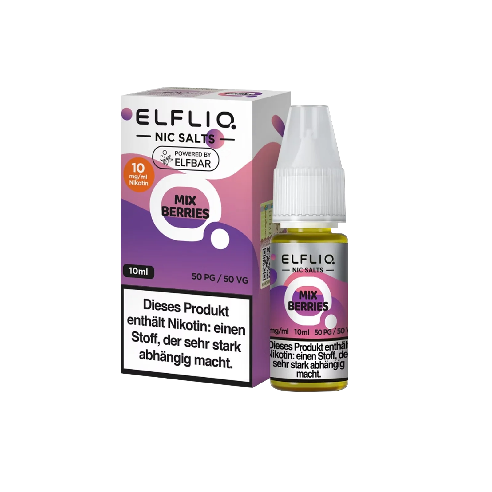 Elf Bar - ElfliQ - E-Liquid - Nikotinsalz - Mix Berries - 10 mg 2