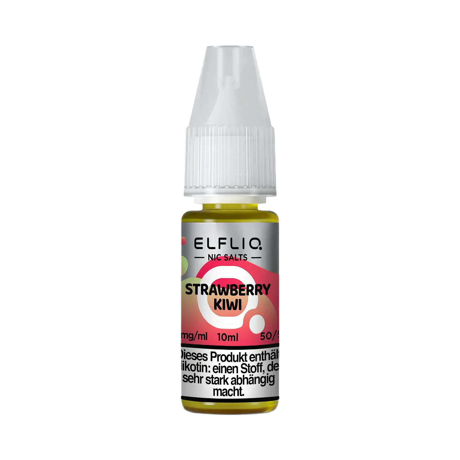 Elf Bar - ElfliQ - E-Liquid - Nicotine Salt - Strawberry Kiwi - 10 mg