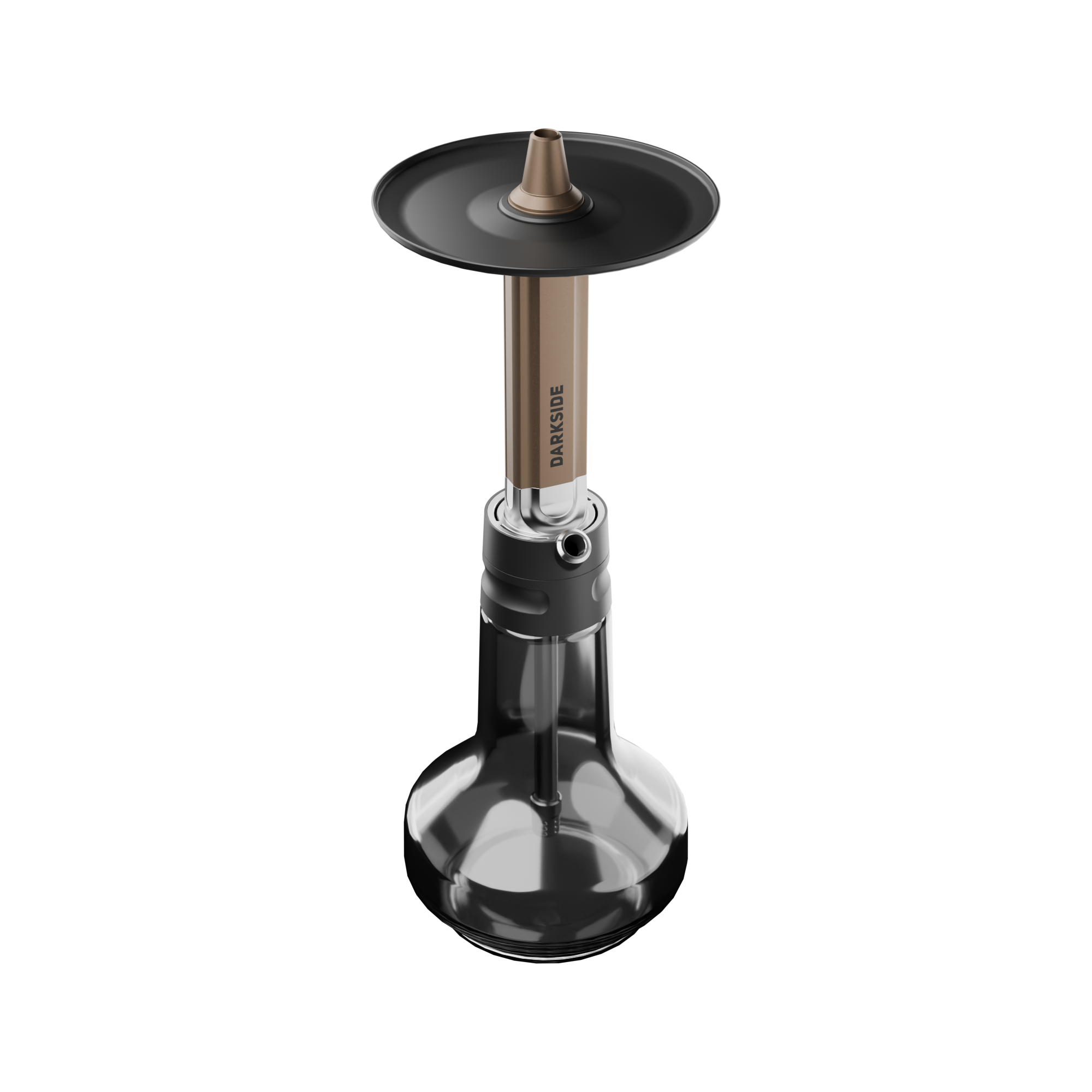 Darkside EVO Bronze in Schr&auml;gansicht mit Glasbowl