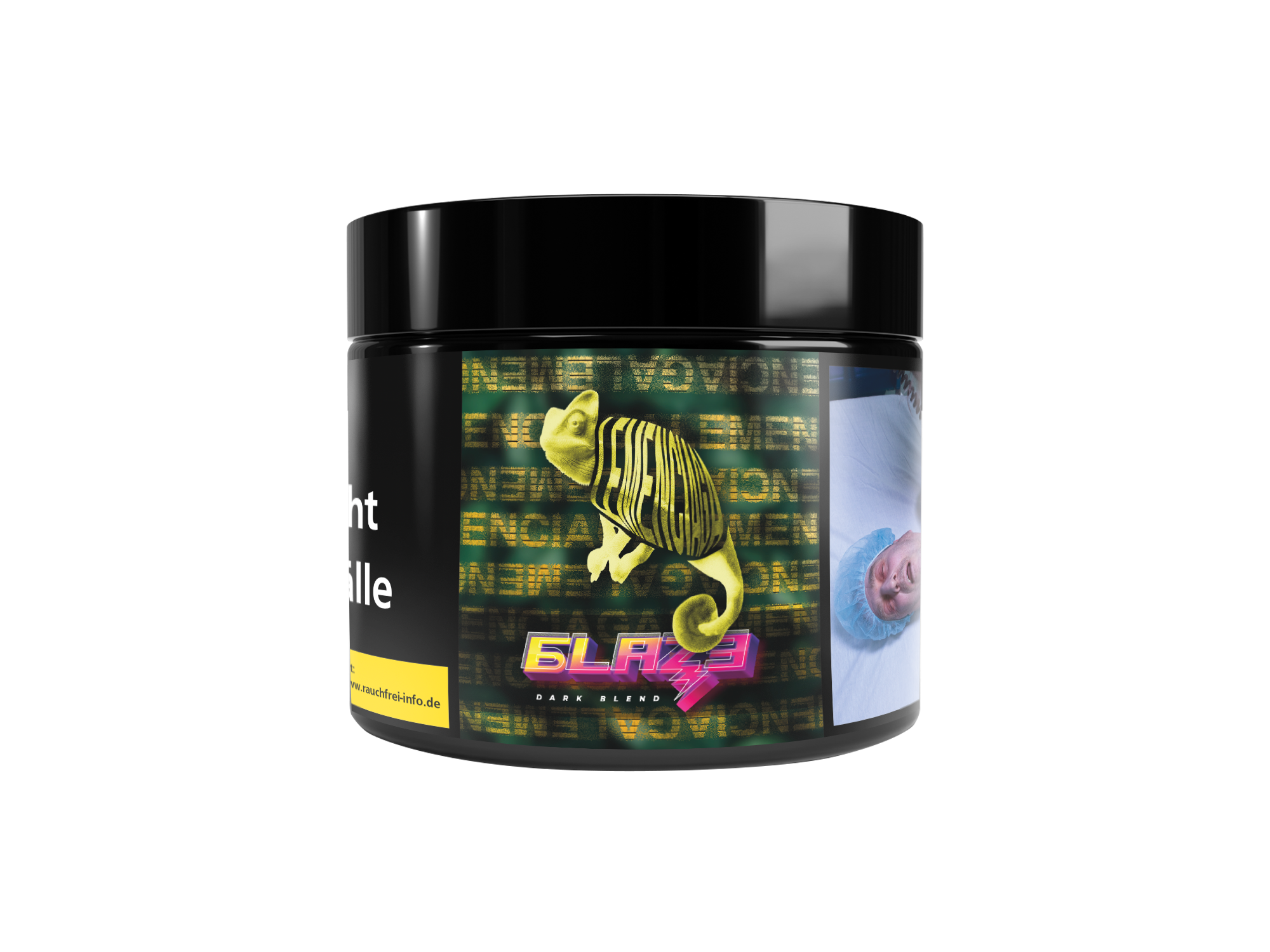 BLAZE - Black Lemenciaga Dark Leaf Tobacco - Schwarzer Shishatabak - 25 g 2