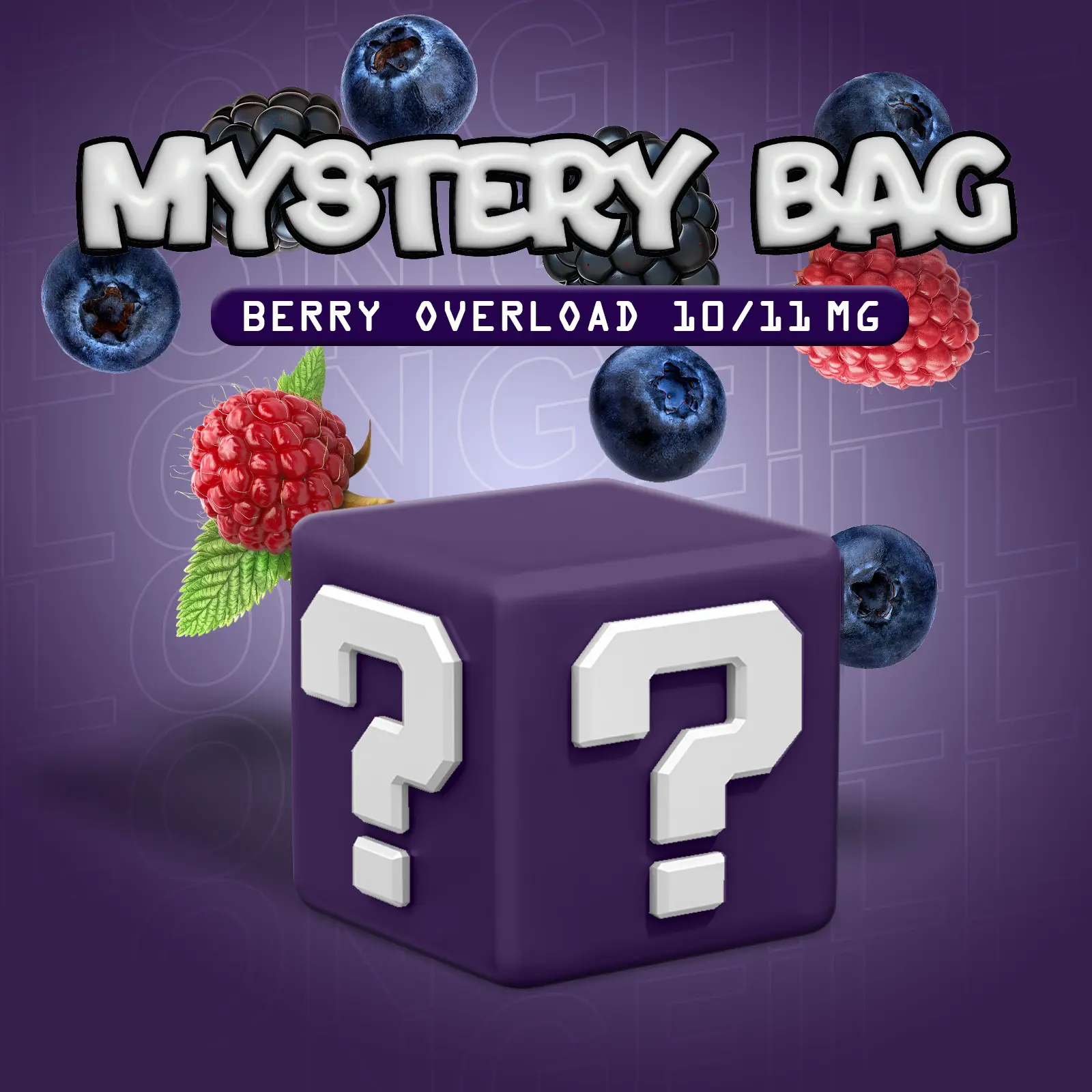 Mystery Bag Nikotinsalz E-Liquid Berry Overload 10/11 mg | Mysteriöse Sonderangebote günstig bestellen 1