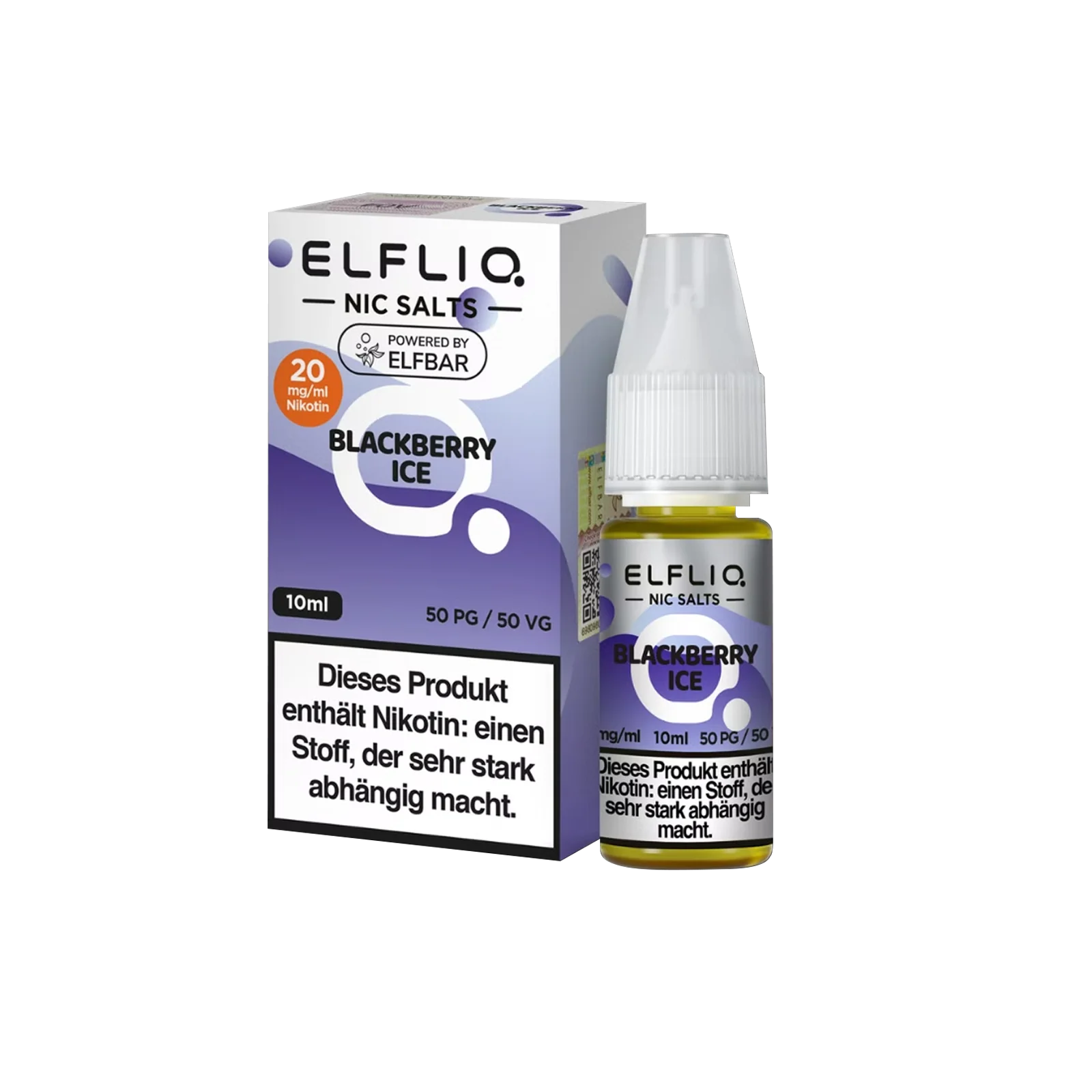 Elf Bar - ElfliQ - E-Liquid - Nikotinsalz - Blackberry Ice - 20 mg 2