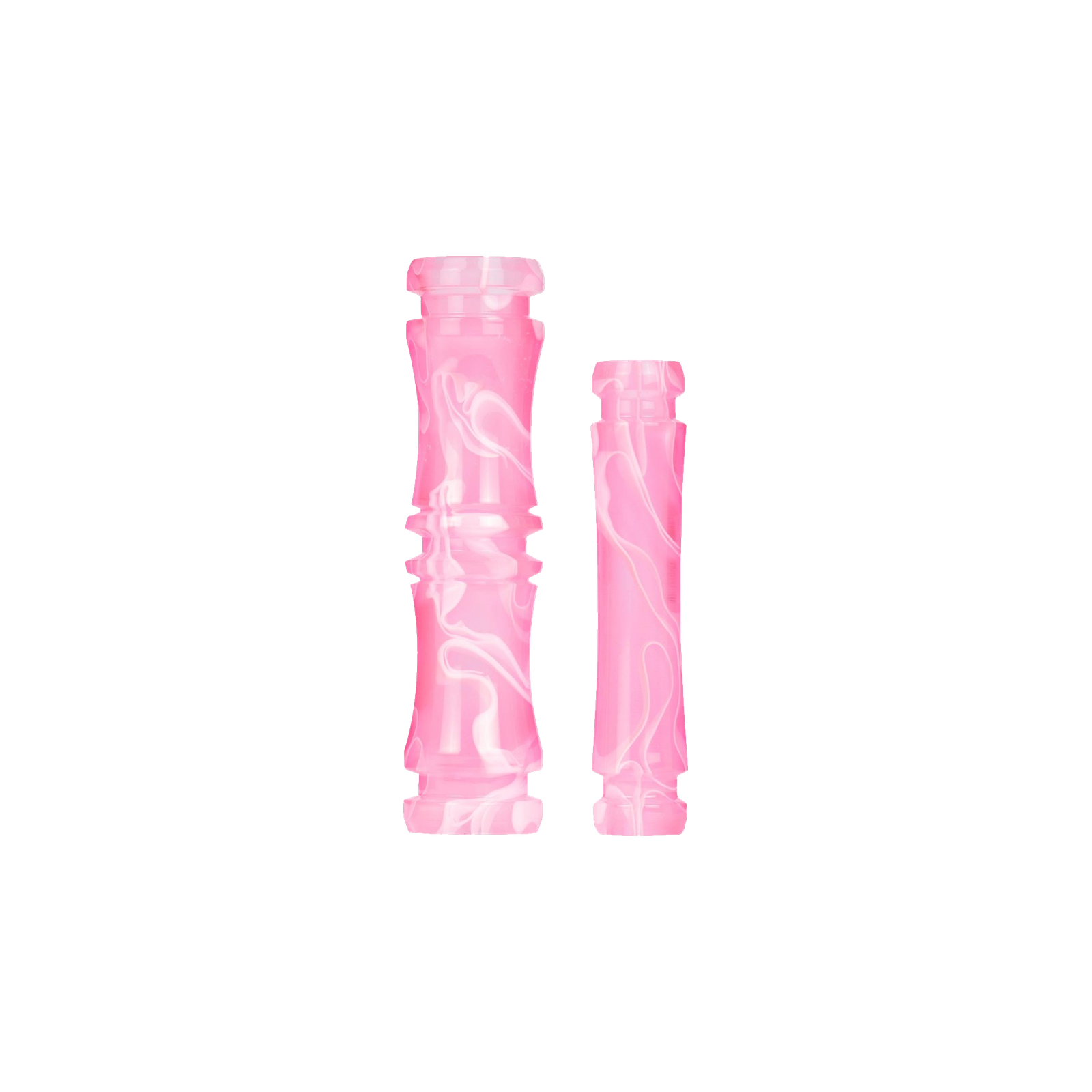 Moze Breeze Two +Line Sleeve Set Wavy Pink &ndash; Detailaufnahme des auswechselbaren Rauchs&auml;ulensleeves. 1