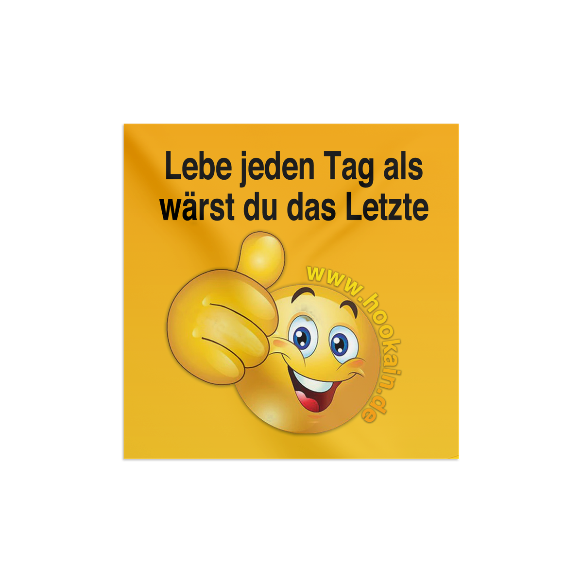 Hookain - Sticker -  Das Letzte - Lustige Party Aufkleber - 7 x 5 cm