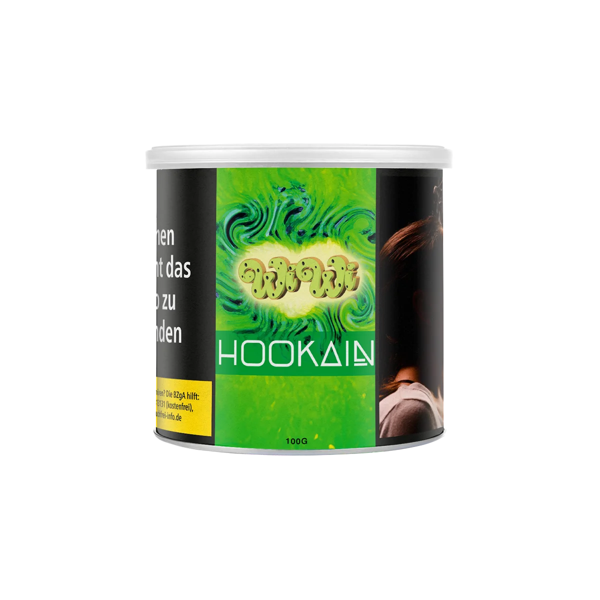 HOOKAIN Wiwi 100 g Shisha Tabak mit Kiwi Zitrone 2