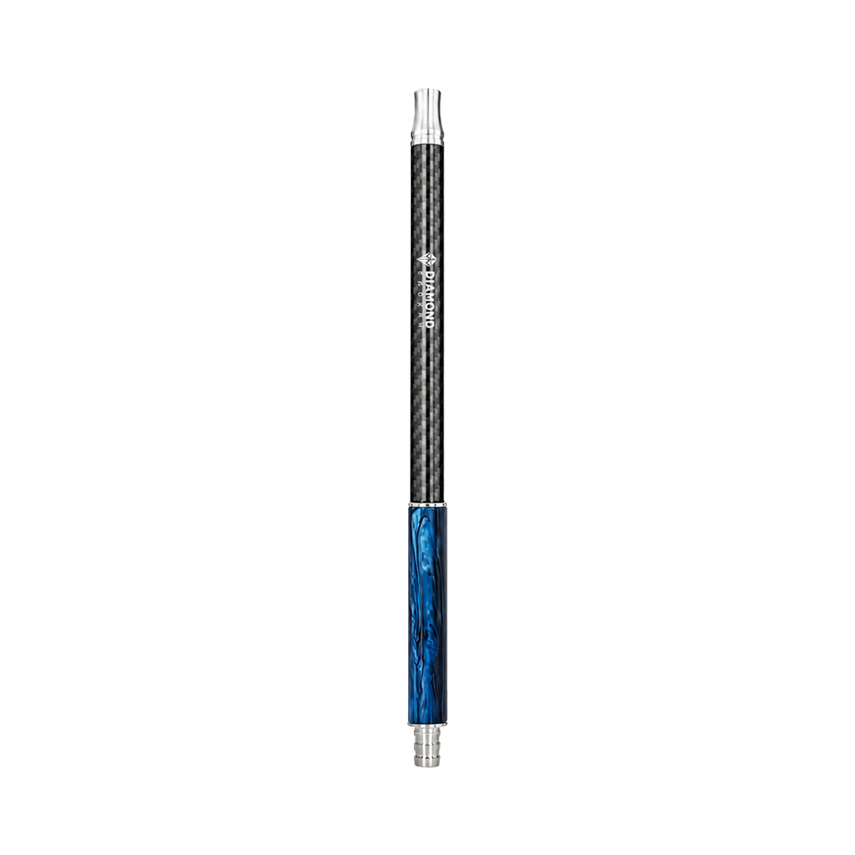 Diamond Hookah Carbon Mundst&uuml;ck Blau &ndash; leicht & langlebig 1