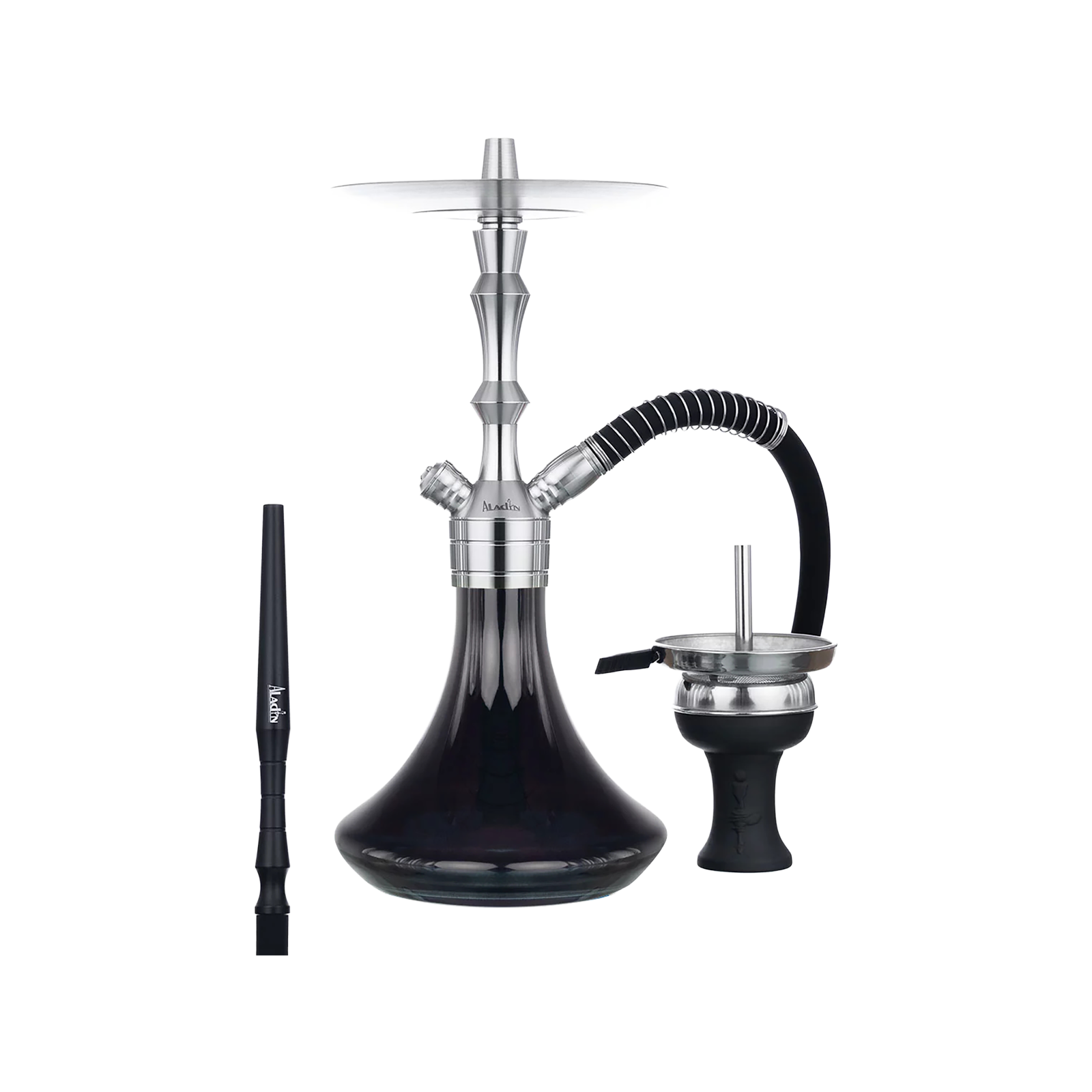 Aladin MVP360 Gastro Schwarz Shisha 36 cm – Kompakt & Vielseitig 1