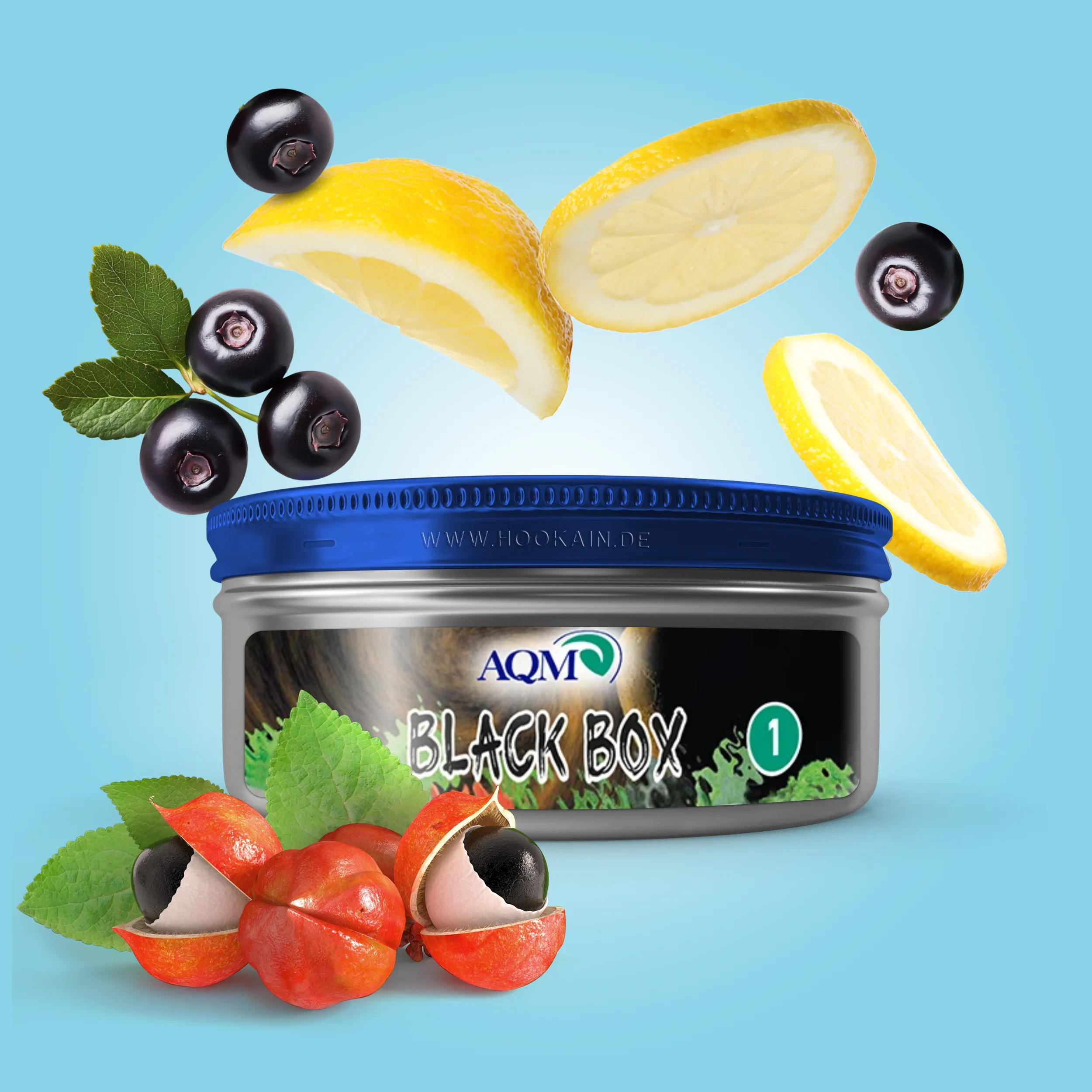 Aqua Mentha Black Box 200 g Shishatabak günstig kaufen 1