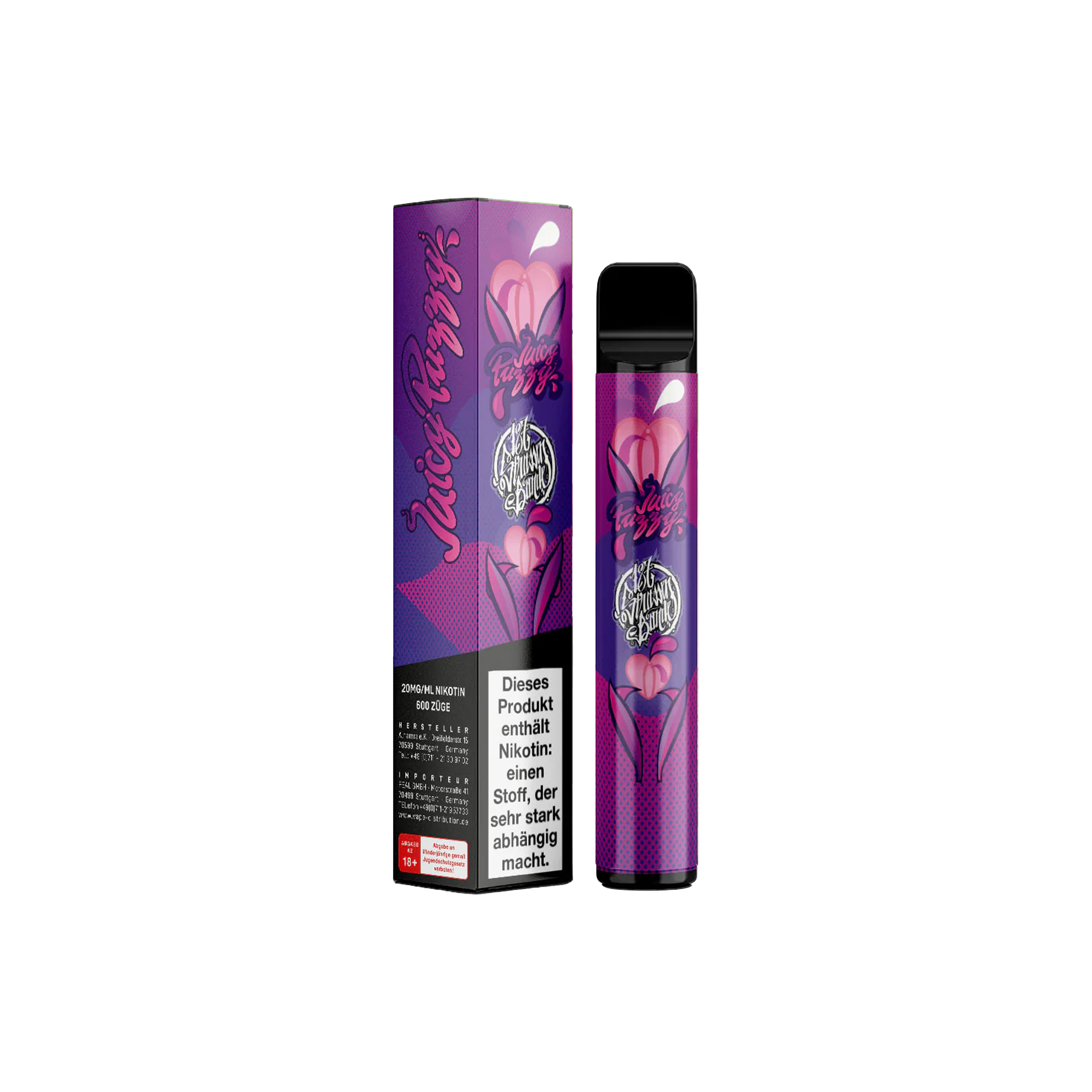 187 Vape - Juicy Puzzy - 20 mg