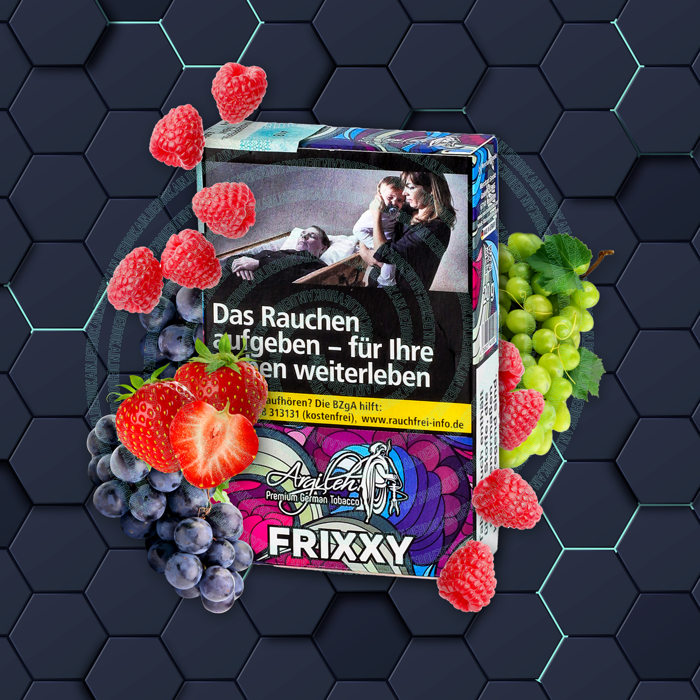 Argileh - Frixxy - 20 g | Alle neuen Tabak Sorten g&uuml;nstig online kaufen - Hookain Shisha-Onlineshop-1