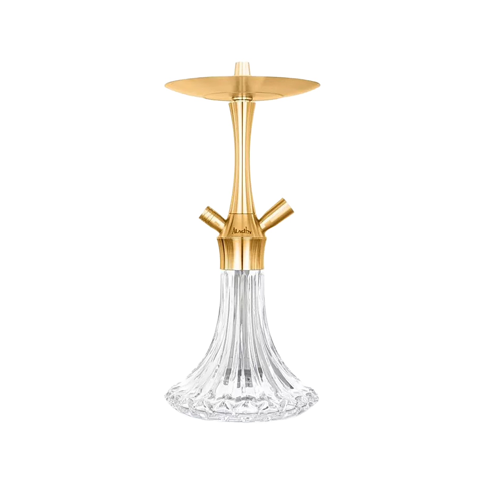 Aladin MVP A36 Gold Clear Shisha – kompakt & edel2