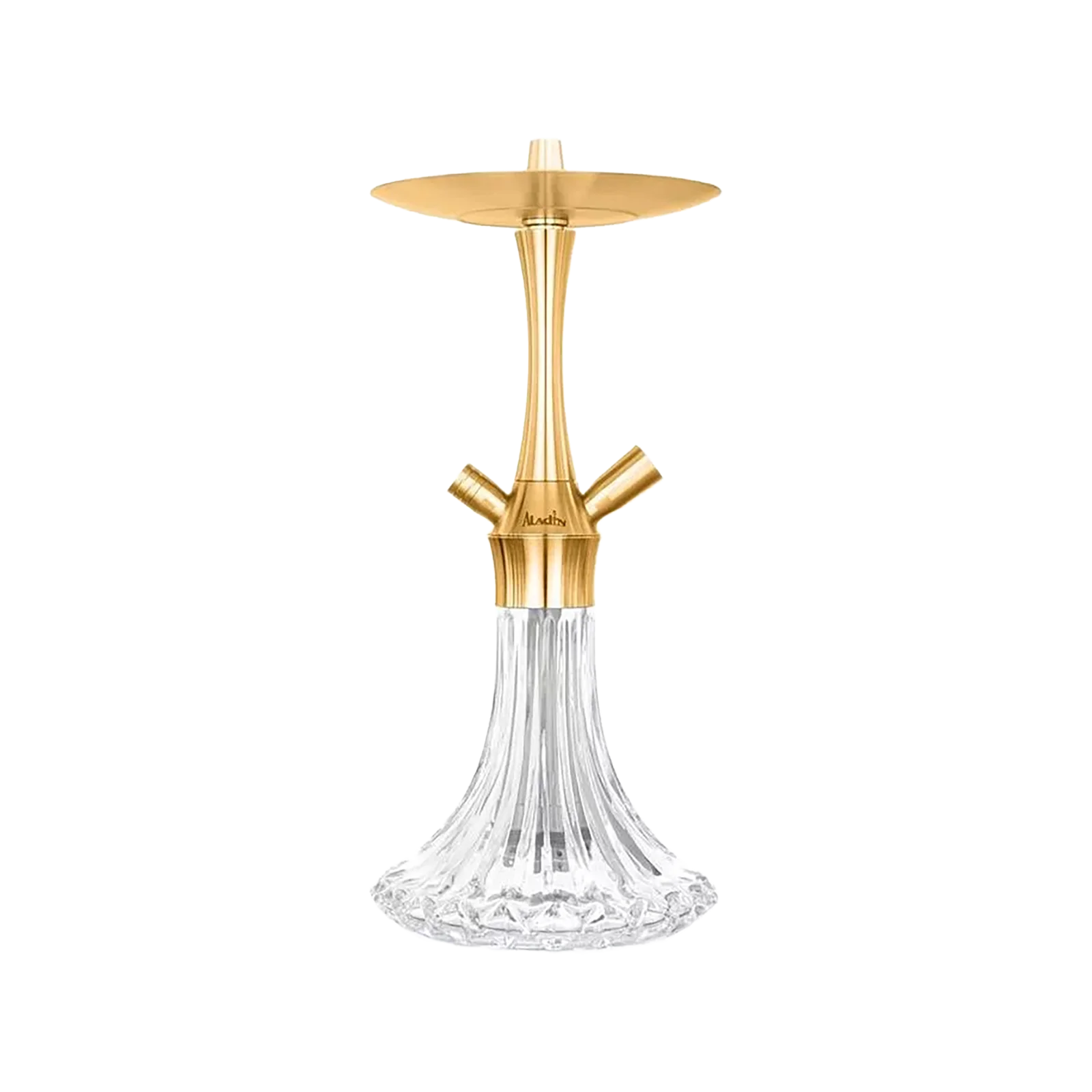 Aladin MVP A36 Gold Clear Shisha – kompakt & edel2