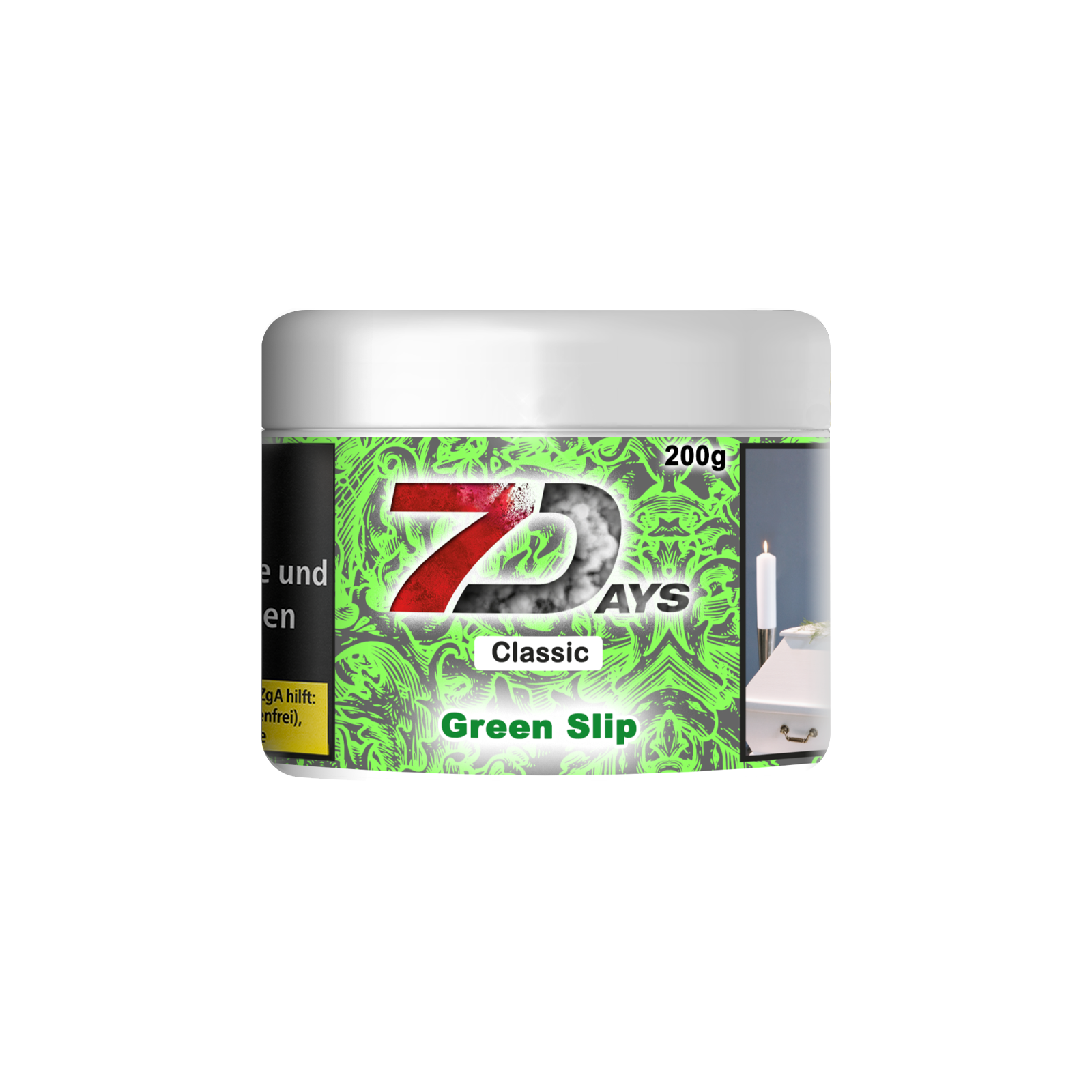 7Days GreenSlip Shisha Tabak &ndash; Minze, Ice & Eukalyptus 2