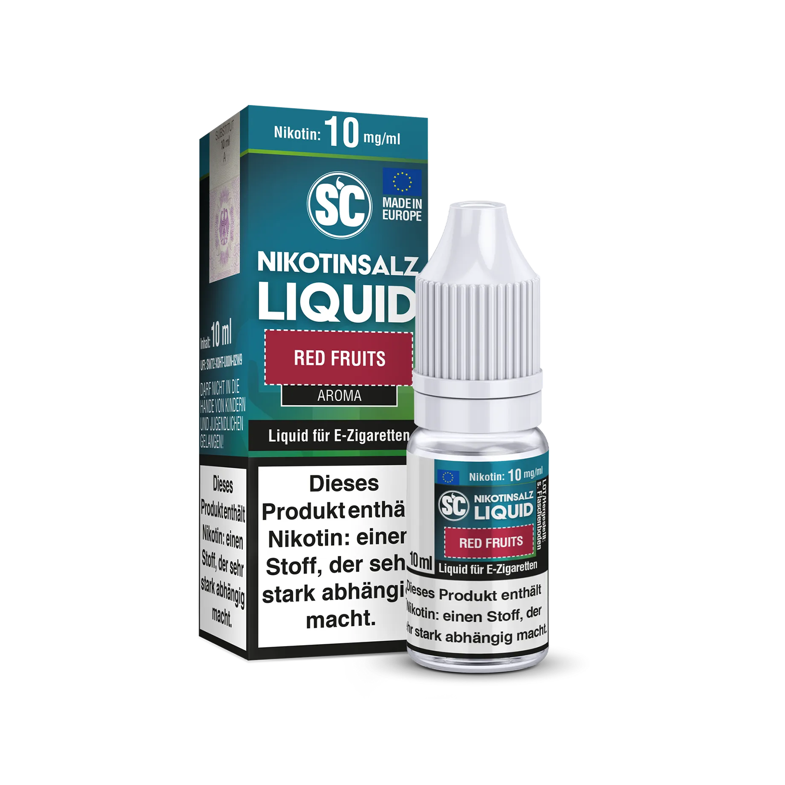SC - E-Liquid - Nicotine Salt - Red Fruits - 10 ml - 10mg 2