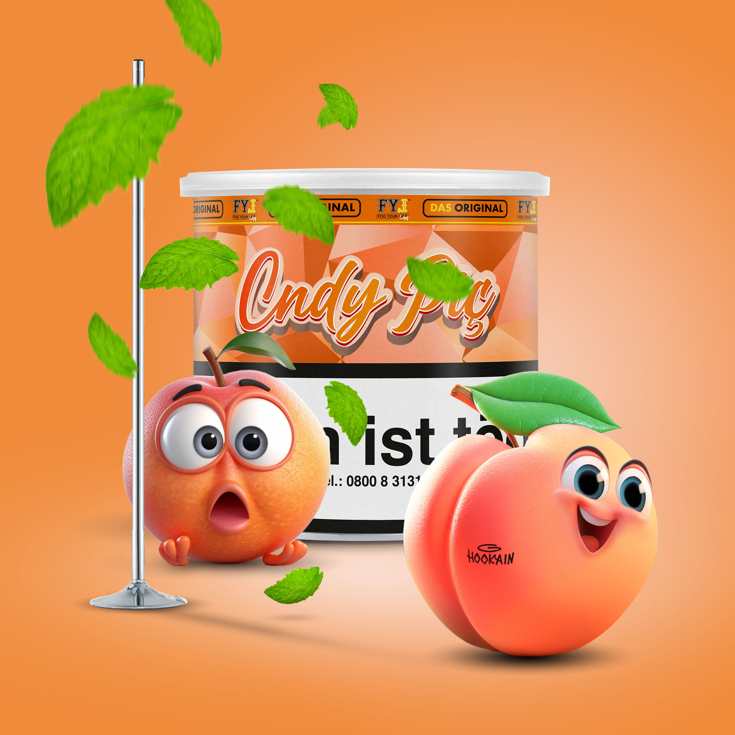 Fog Your Law - Dry Base mit Aroma - Cndy Pi&ccedil; - 70 g - 2 Komponenten L&ouml;sung Tabak - mit versteuertem Glycerin 200 g Mischen