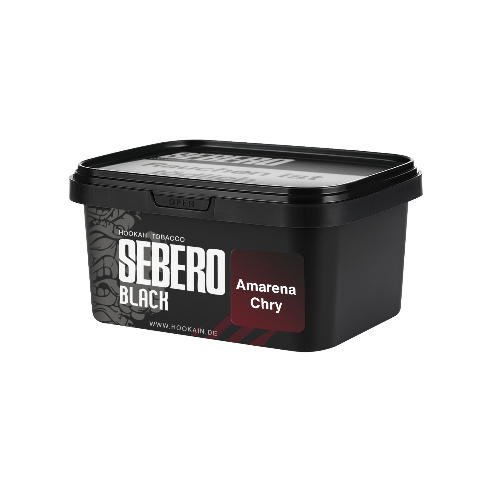 Sebero Black Amarena Chry 200 g Shisha Tabak – kräftiger Dark Blend 2