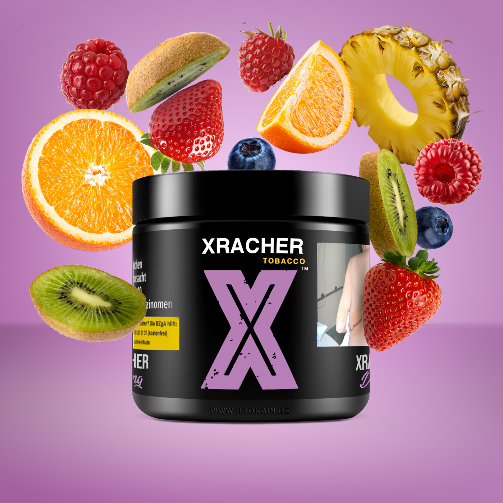 XRacher Ding Dang !!! 200g – Drachenfrucht Ice Kaugummi 1