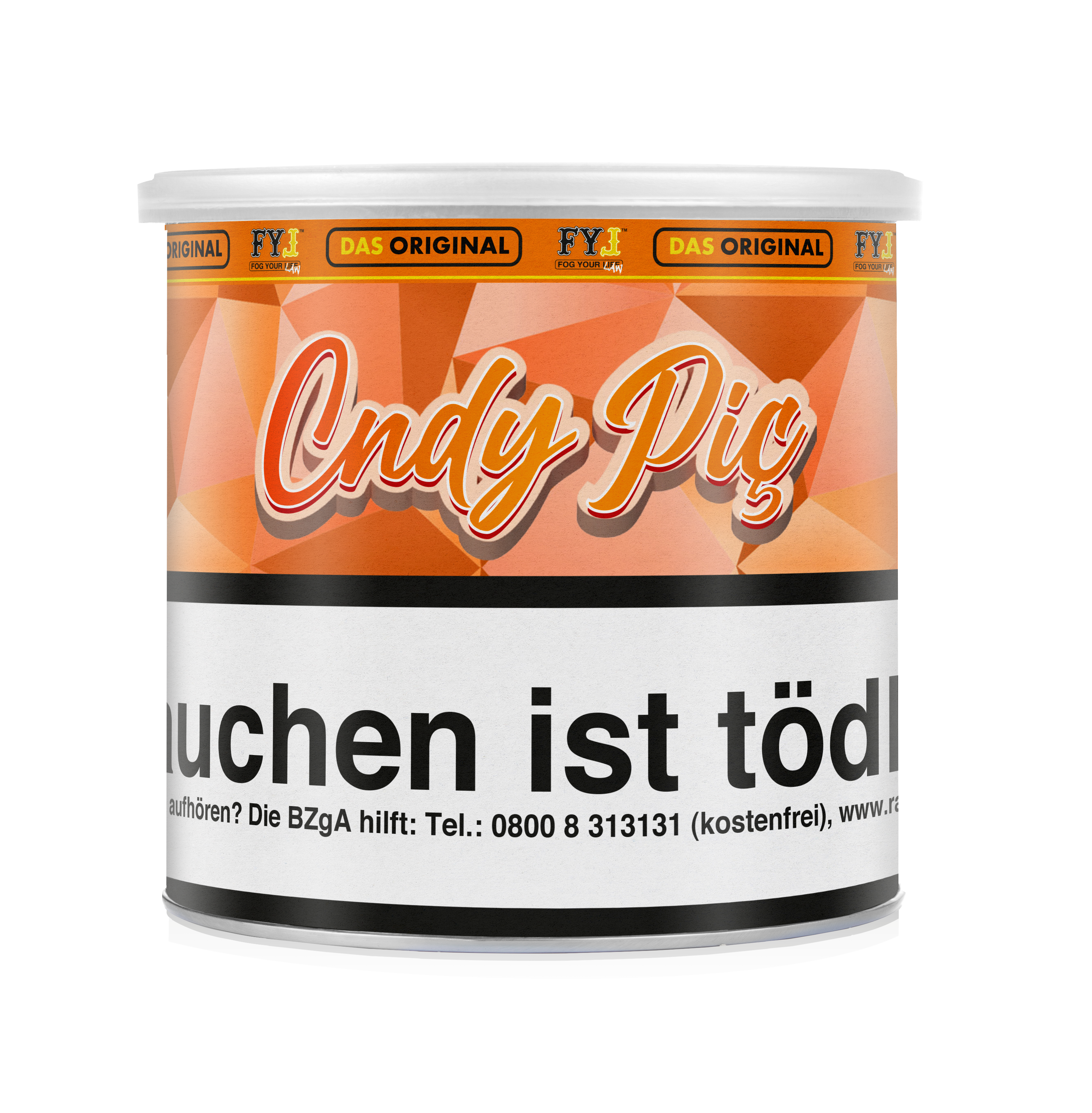 Fog Your Law - Dry Base mit Aroma - Cndy Pi&ccedil; - 70 g - 2 Komponenten L&ouml;sung Tabak - mit versteuertem Glycerin 200 g Mischen 2