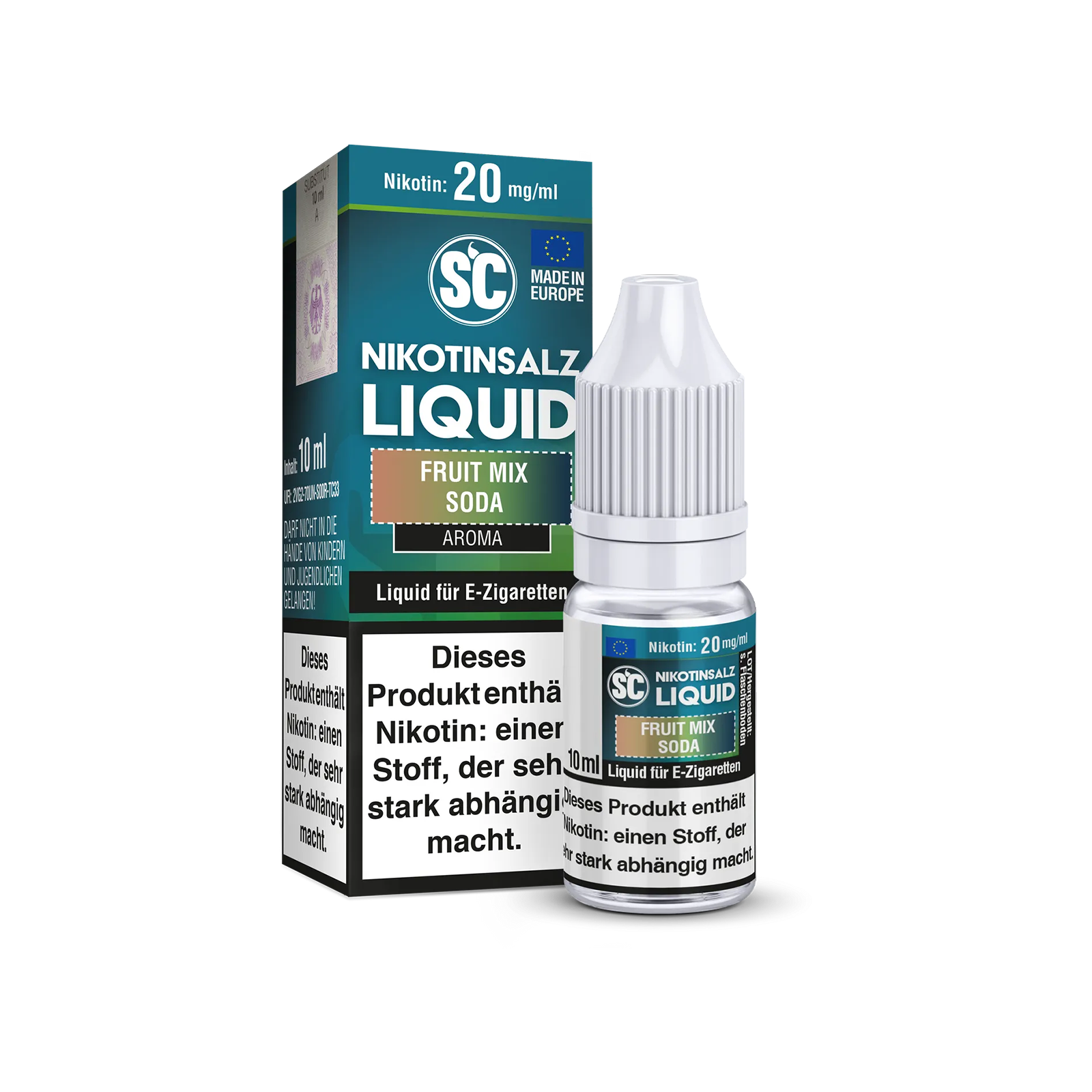 SC - E-Liquid - Nikotinsalz - Fruit Mix Soda - 10 ml - 20 mg 1