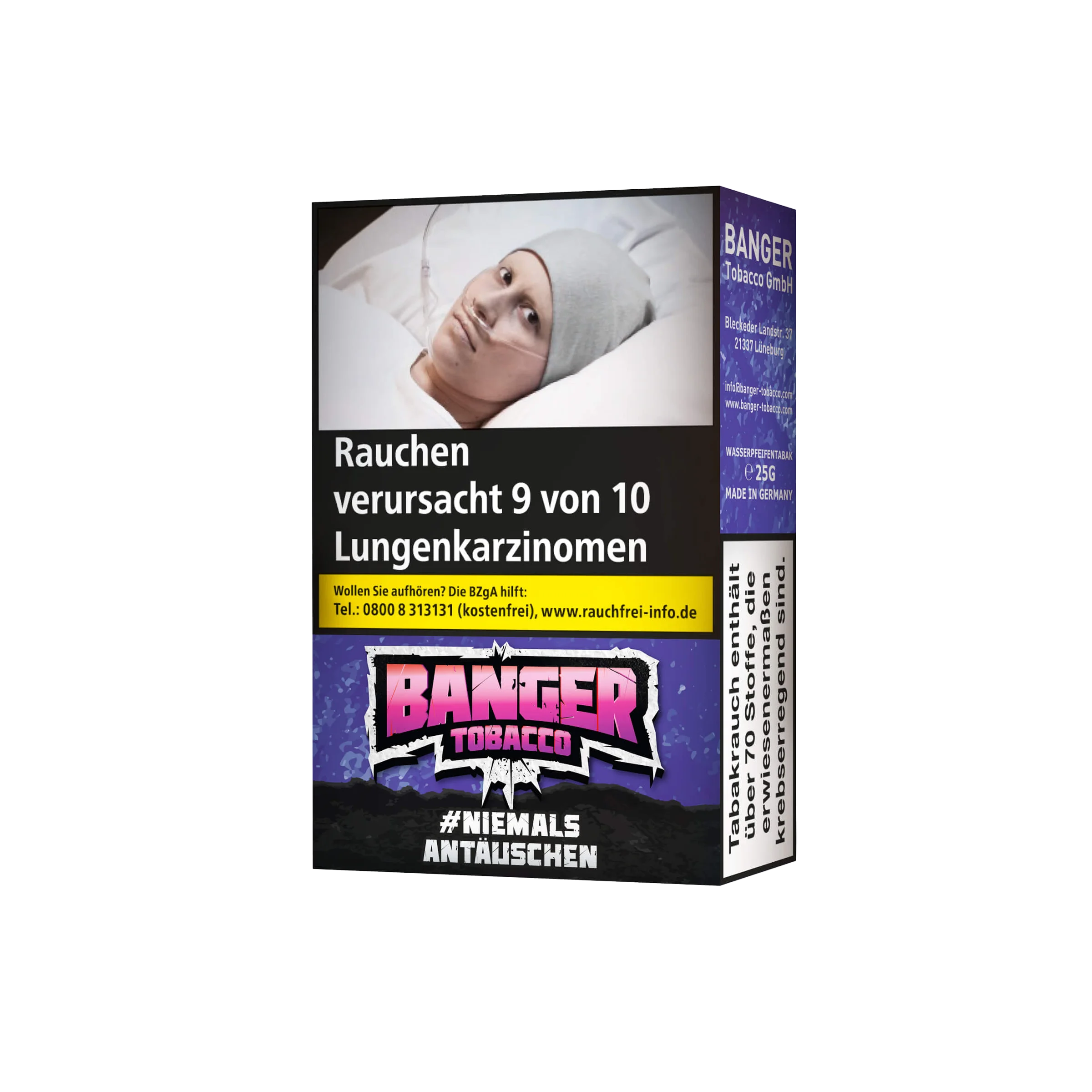 Banger - Niemals Antäuschen - 25 g | Alle neuen Tabak Sorten günstig online kaufen - Hookain Shisha-Onlineshop - 2 Banger - Niemals Antäuschen - 25 g | Alle neuen Tabak Sorten günstig online kaufen - Hookain Shisha-Onlineshop - 2