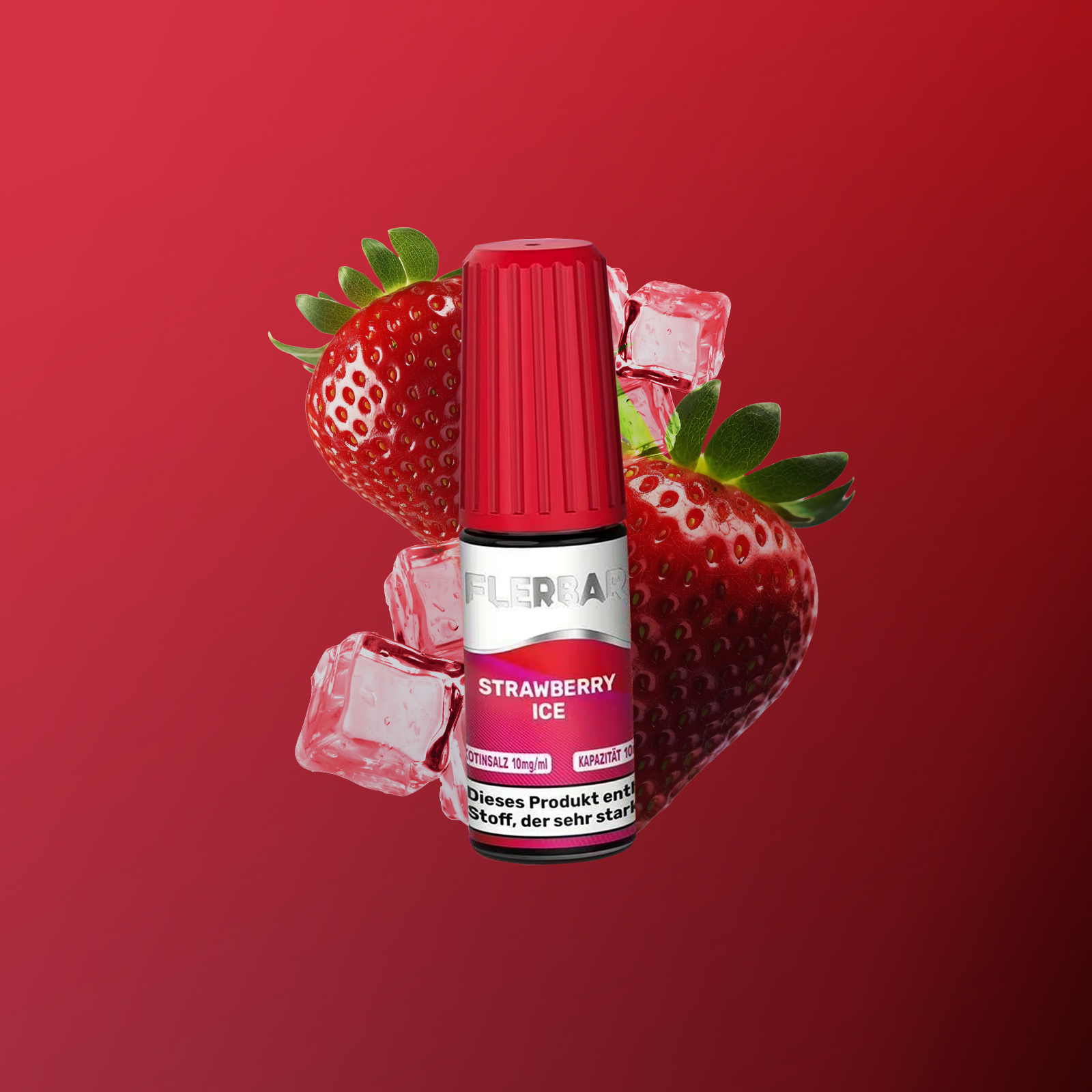 Flerbar - E-Liquid - Nikotinsalz - Strawberry Ice - 10ml - 10 mg 1