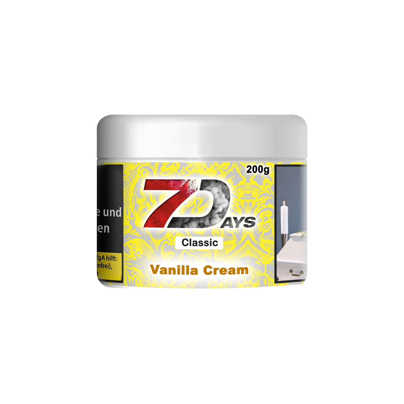 7Days Vanilla Cream Shishatabak &ndash; Cremige Vanille 2
