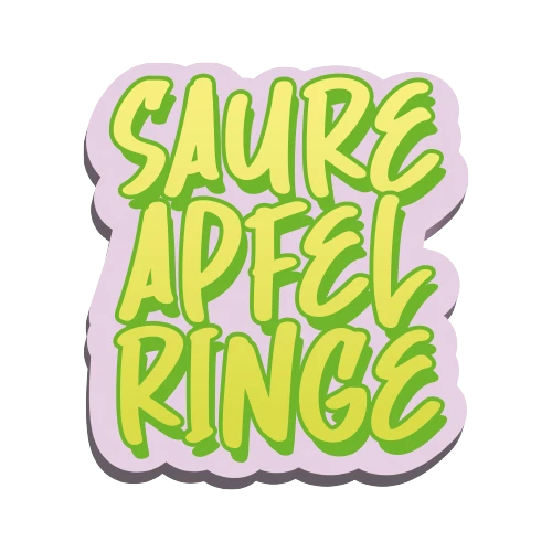 Saure Apfel Ringe