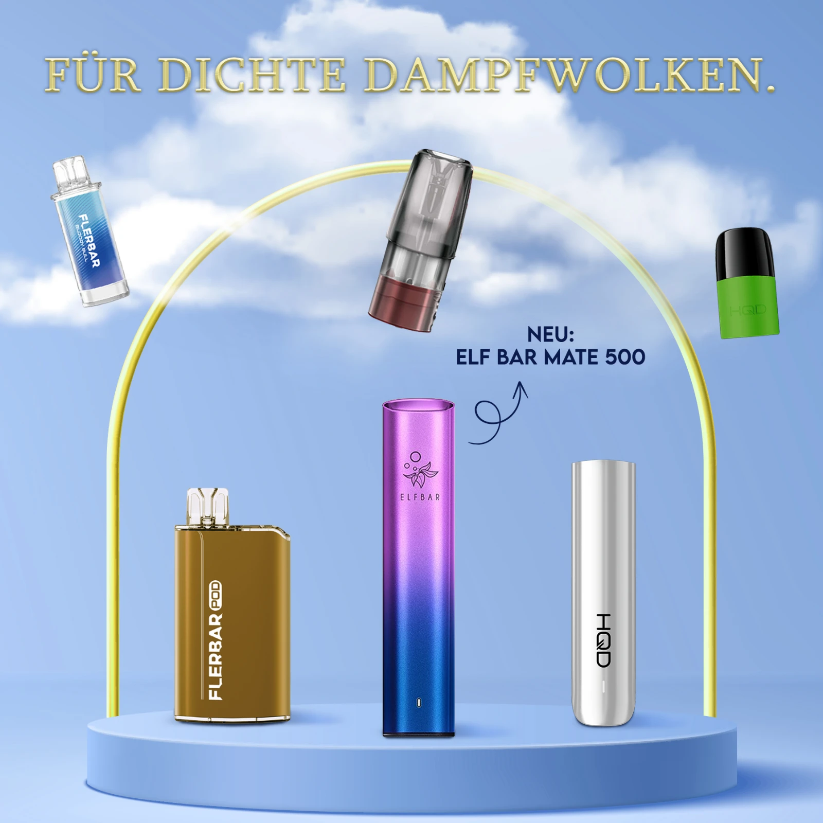 Vape Pod Einweg E-Zigaretten Pods jetzt kaufen