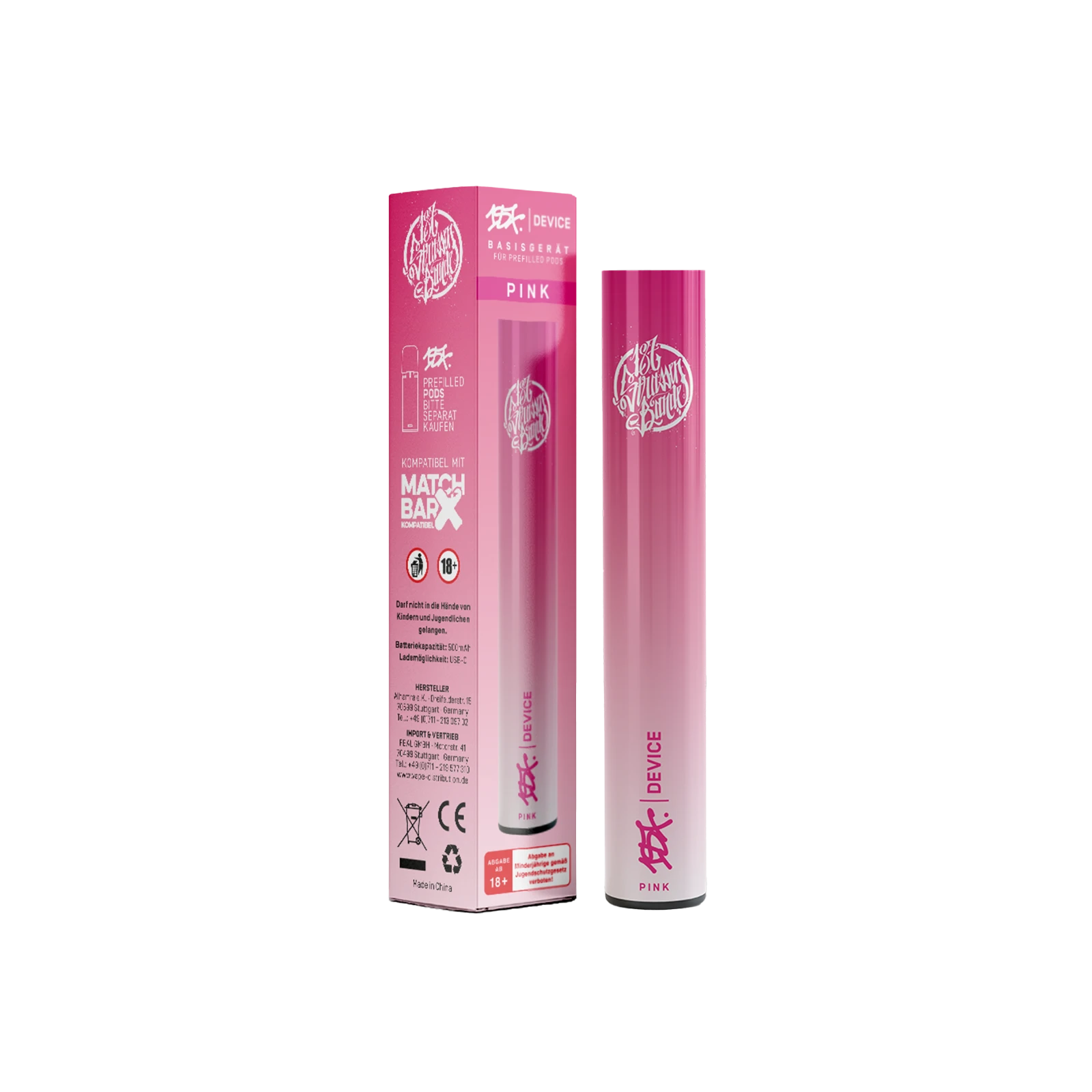 187 Device Pink- Basisgerät für Prefilled Pod | Online kaufen 2