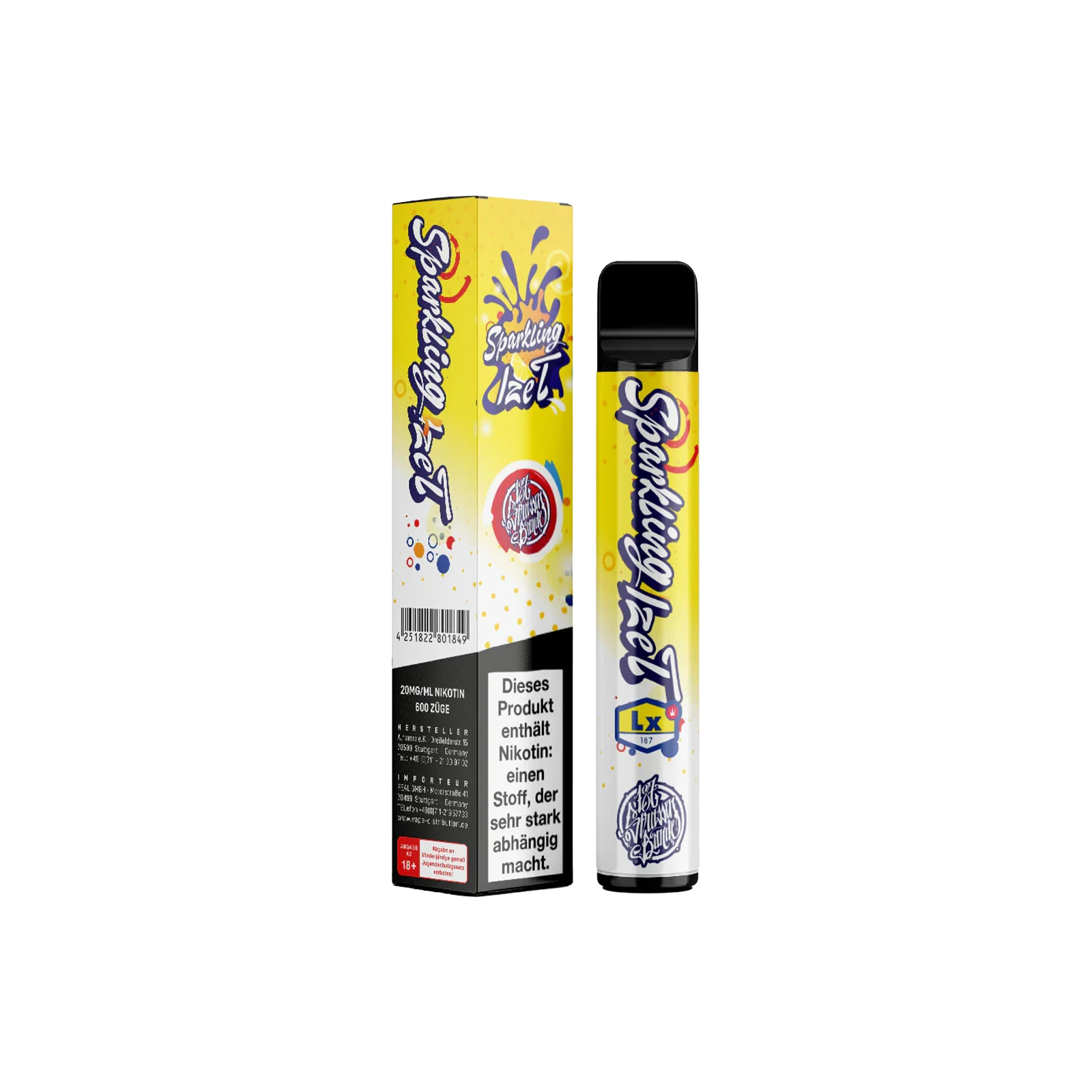 187 Vape - Sparkiling IzeT - 20 mg