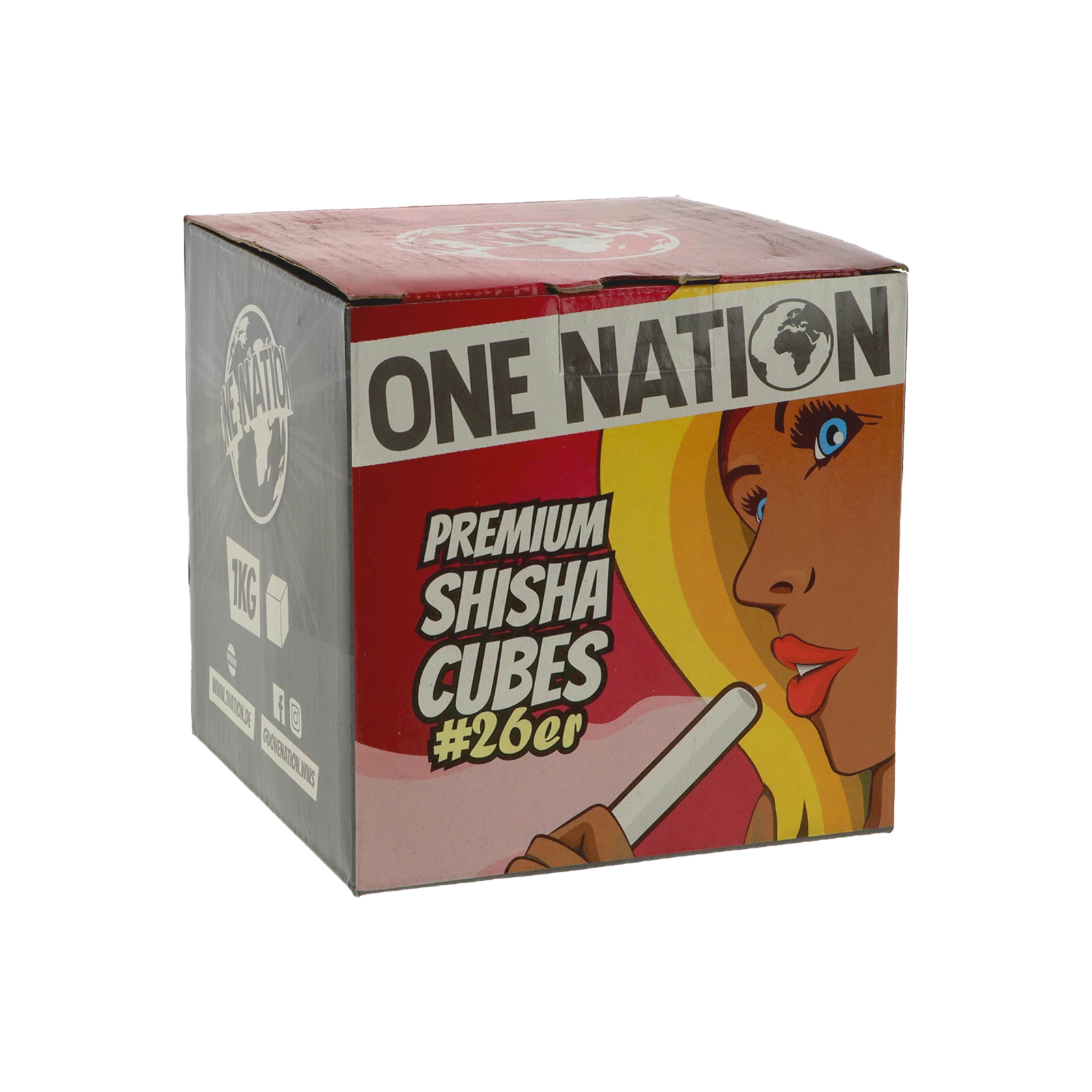 One Nation Shisha Cubes #26er 1KG