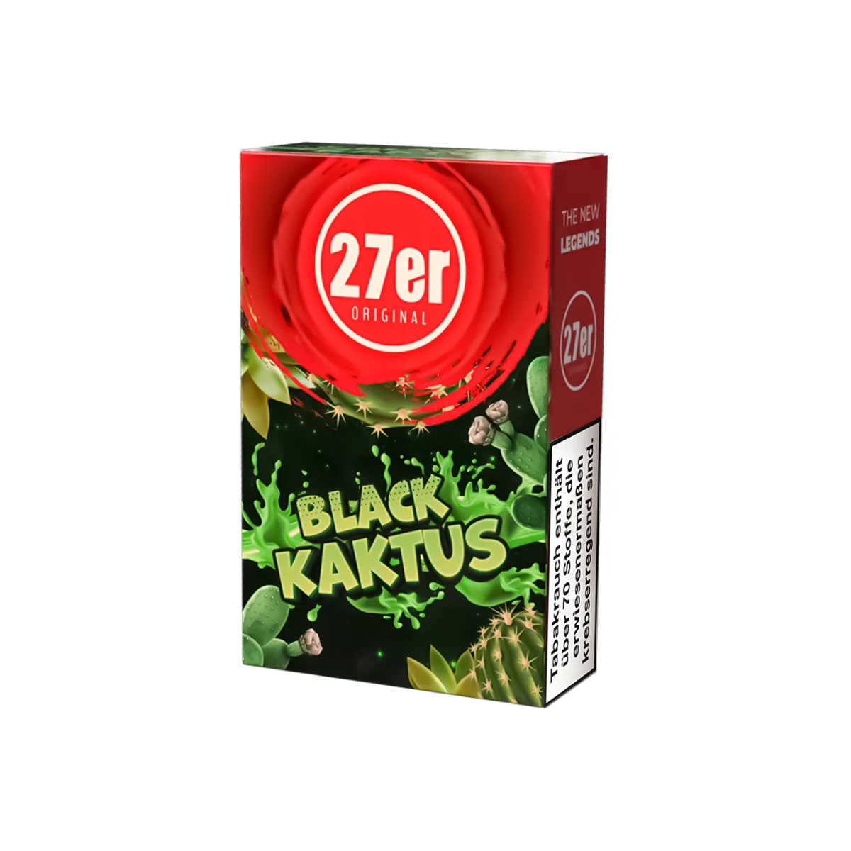 27er Tobacco Black Kaktus Shisha Tabak 25 g | Online bestellen 2