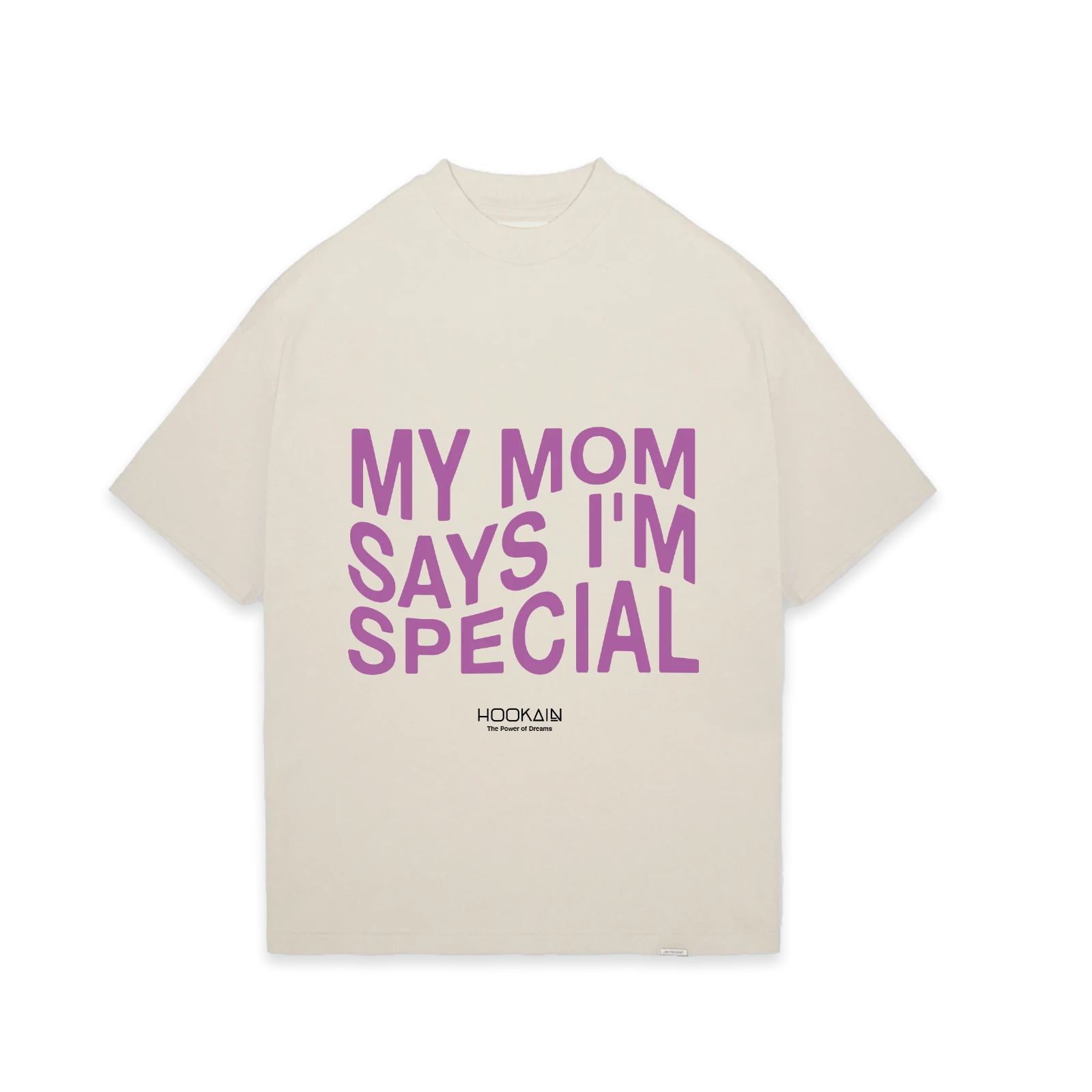 Logo T-Shirt - Medium Fit - Hookain Special - Sand XL