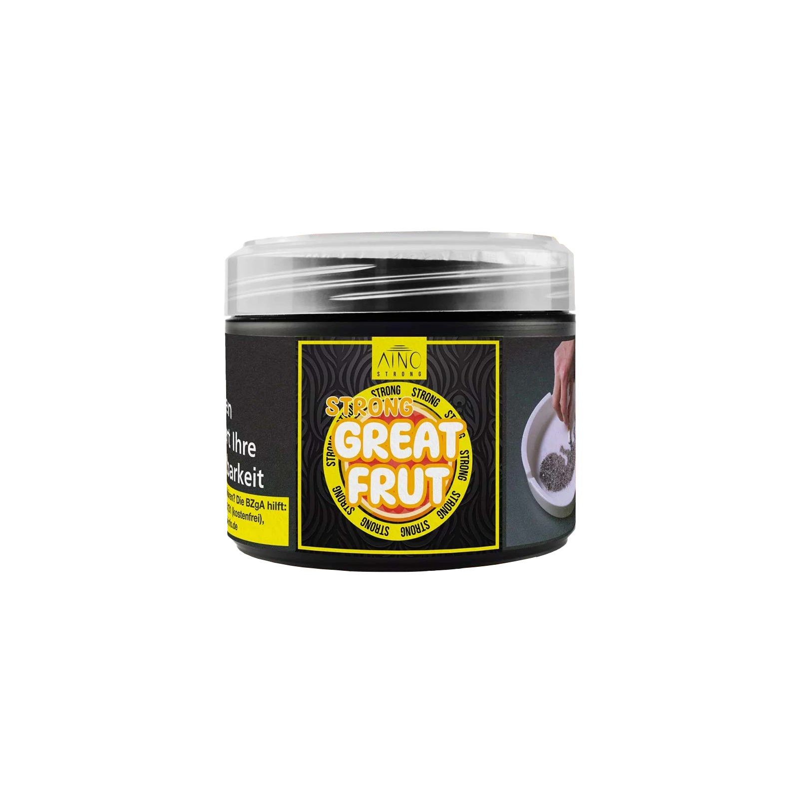 AINO STRONG Great Frut Shishatabak 200 g, intensiver Grapefruitgeschmack.