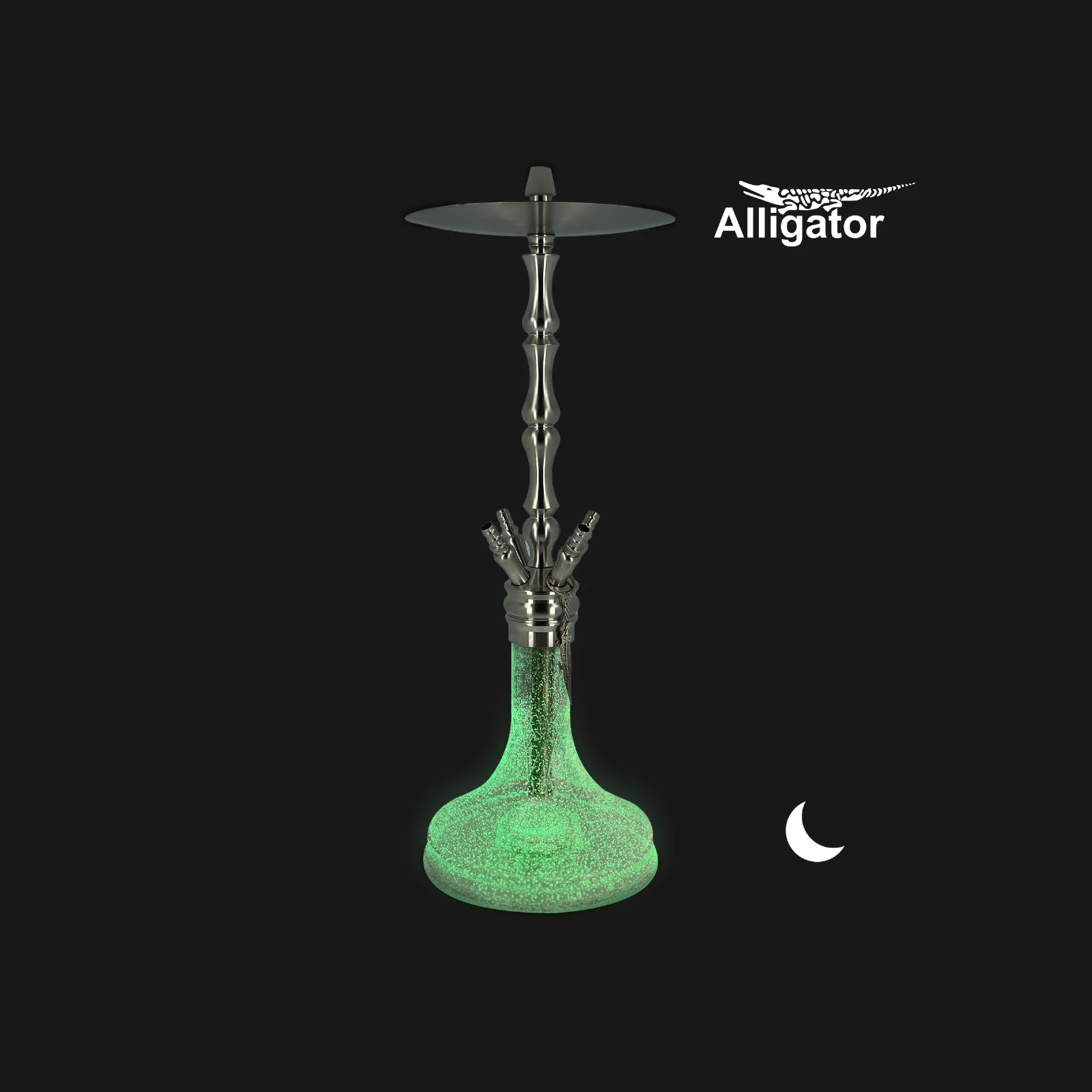 Alligato Shisha Komplettset Gator Glow | Shisha kaufen 1