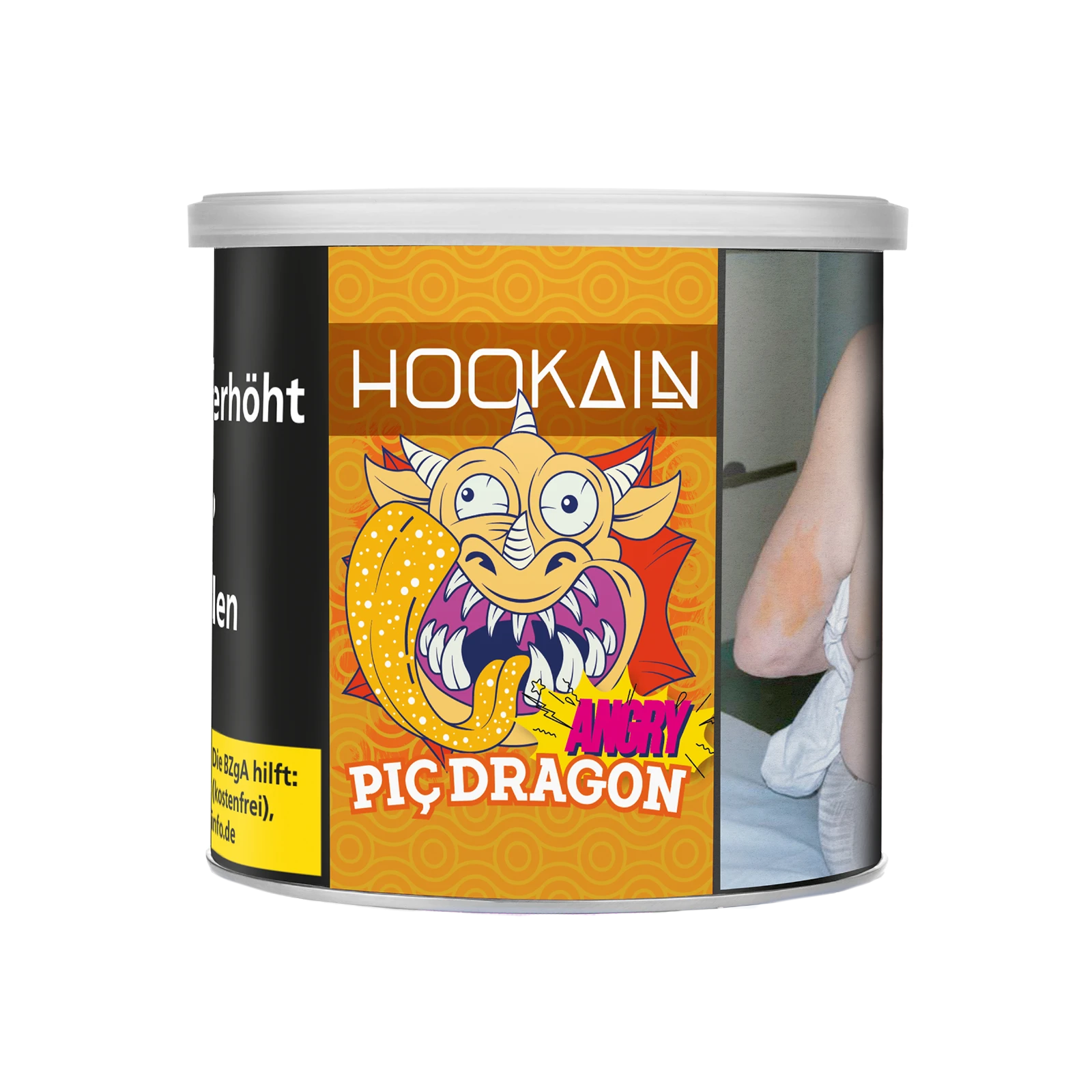 ANGRY PiC DRAGON Shisha Tabak – Prickelnder Geschmack von saurer Aprikose & Pfirsich | Hookain 2