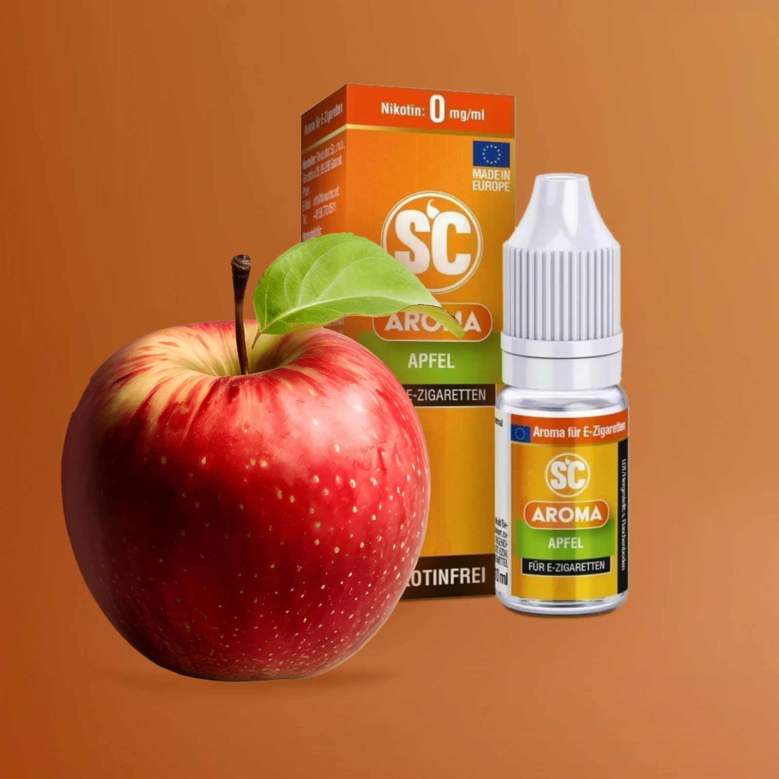 Apfel Aroma 10 ml von SC für Shake and Vape E-Liquid 1