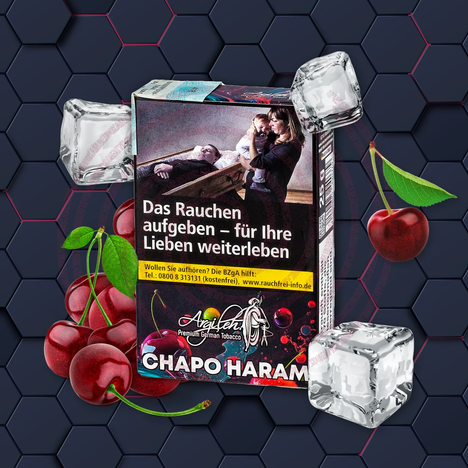 Argileh - Chapo Haram - 20 g | Alle neuen Tabak Sorten günstig online kaufen - Hookain Shisha-Onlineshop-1
