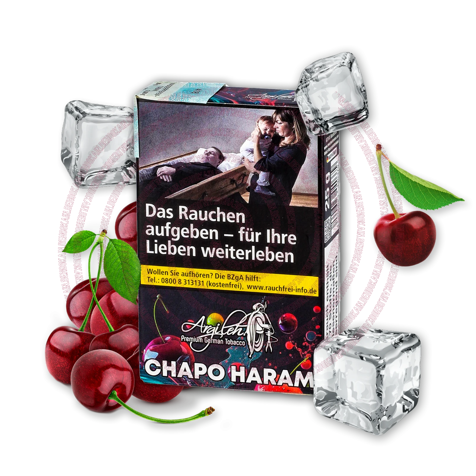 Argileh - Chapo Haram - 20 g | Alle neuen Tabak Sorten günstig online kaufen - Hookain Shisha-Onlineshop-2