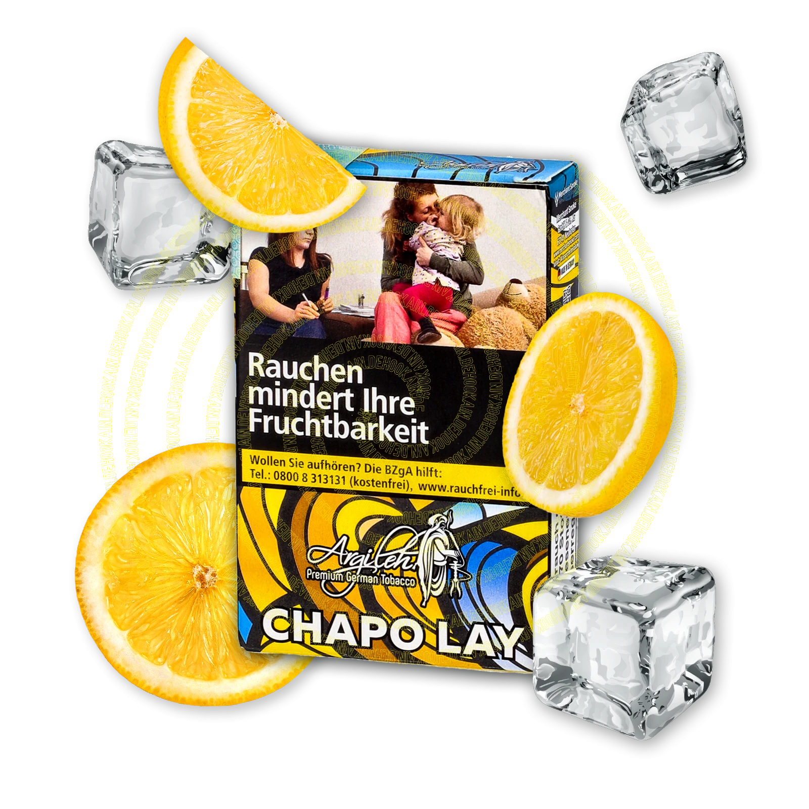 Argileh - Chapo Laymon - 20 g | Alle neuen Tabak Sorten günstig online kaufen - Hookain Shisha-Onlineshop 2