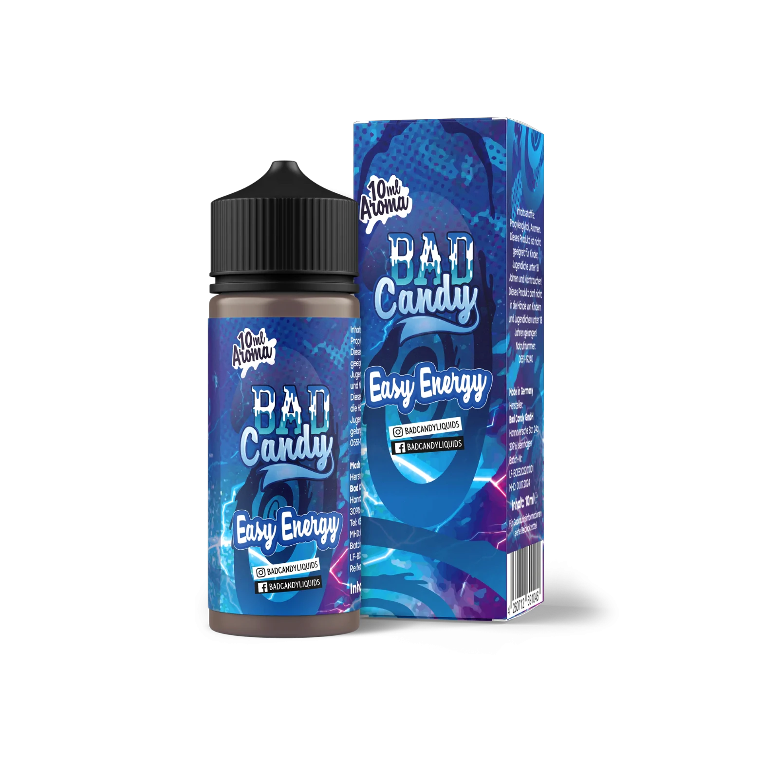 Bad Candy Aroma Longfill Easy Energy mit 10 ml Inhalt günstig bestellen 1