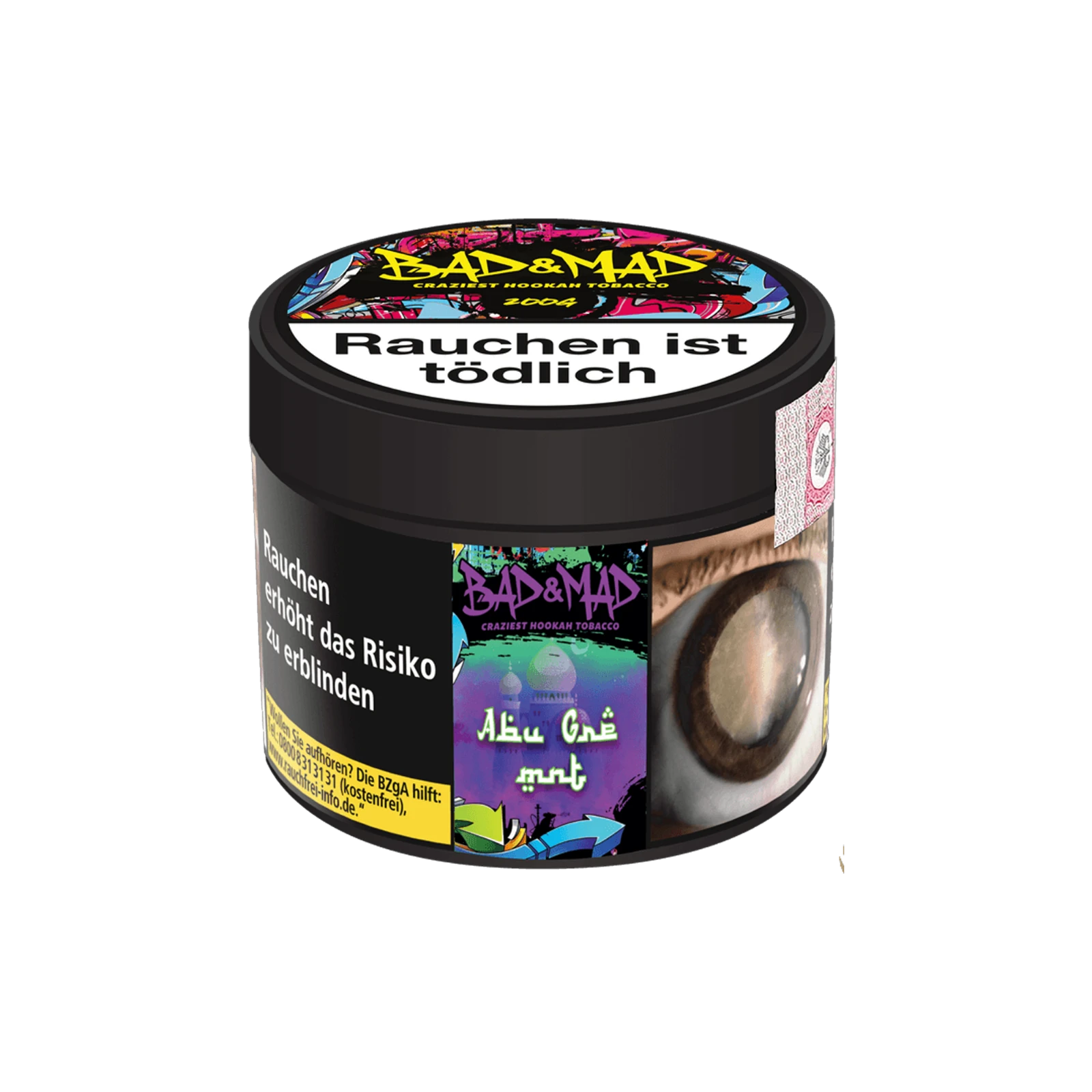 Bad & Mad Abu Grape Mint 200 g | Shisha Tabak Sorten günstig bestellen 2