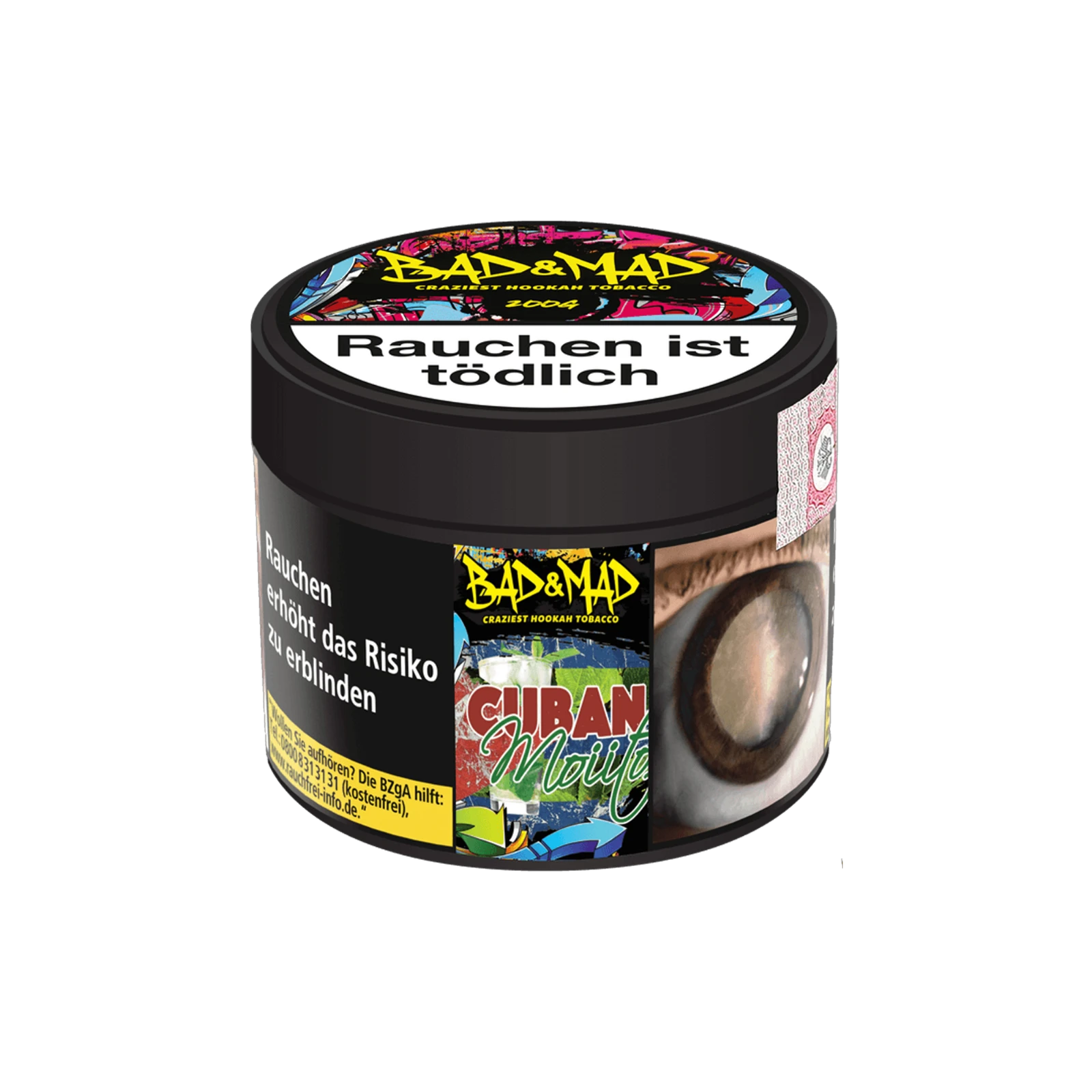 Bad & Mad Cuban Moiito 200 g | Shisha Tabak Sorten günstig bestellen 2