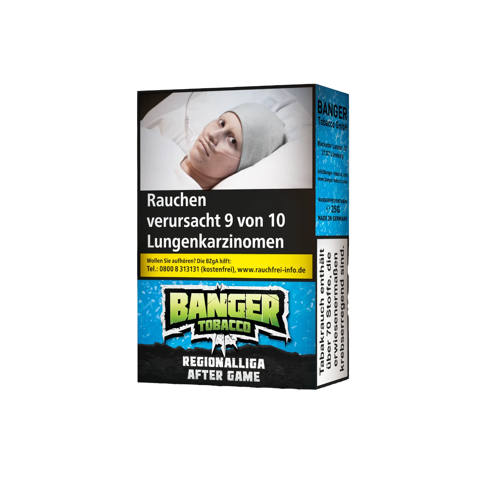 Banger - Regionalliga After Game - 25 g | Alle neuen Tabak Sorten günstig online kaufen - Hookain Shisha-Onlineshop -2